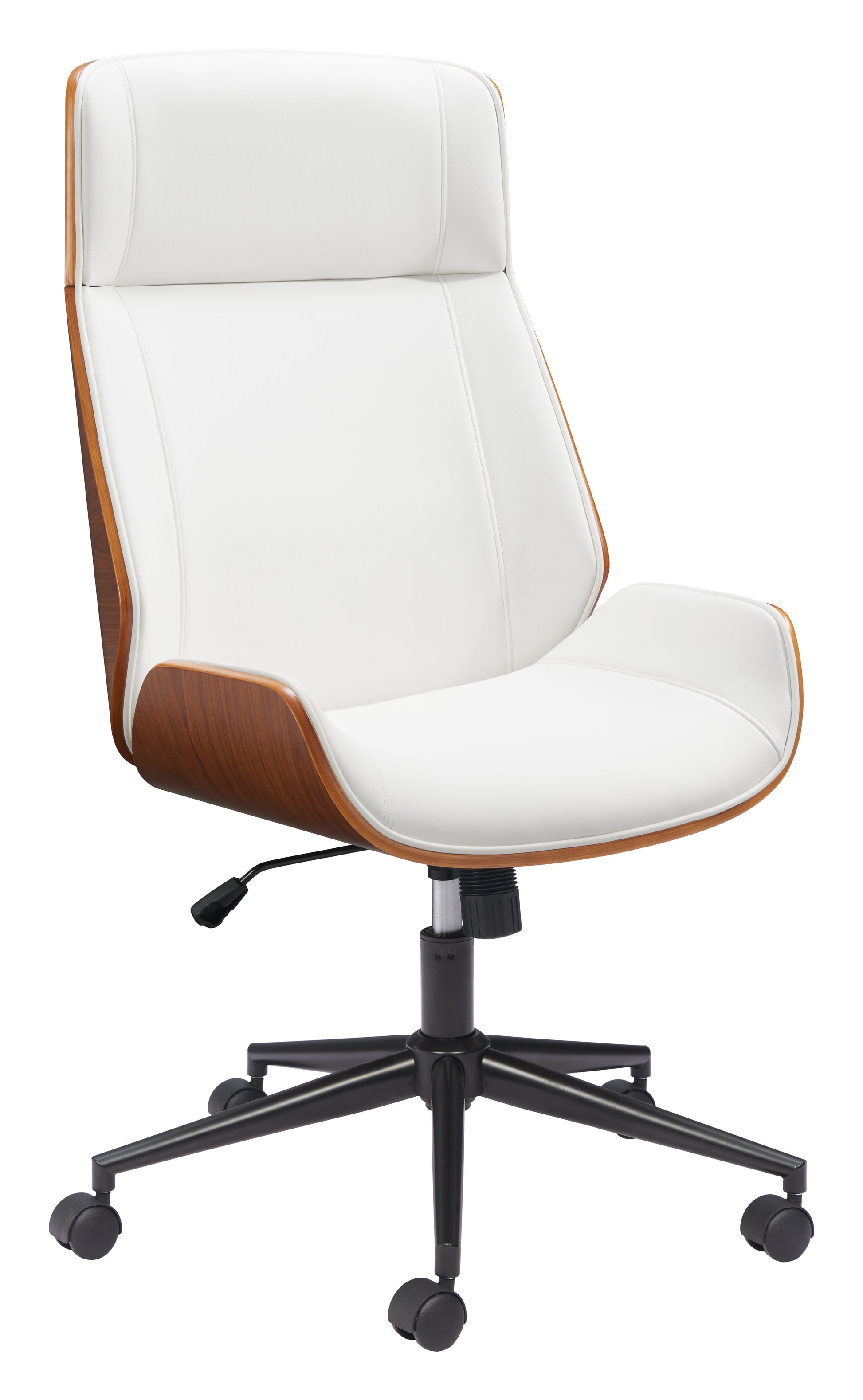 Flex High Back Office Chair White - 6