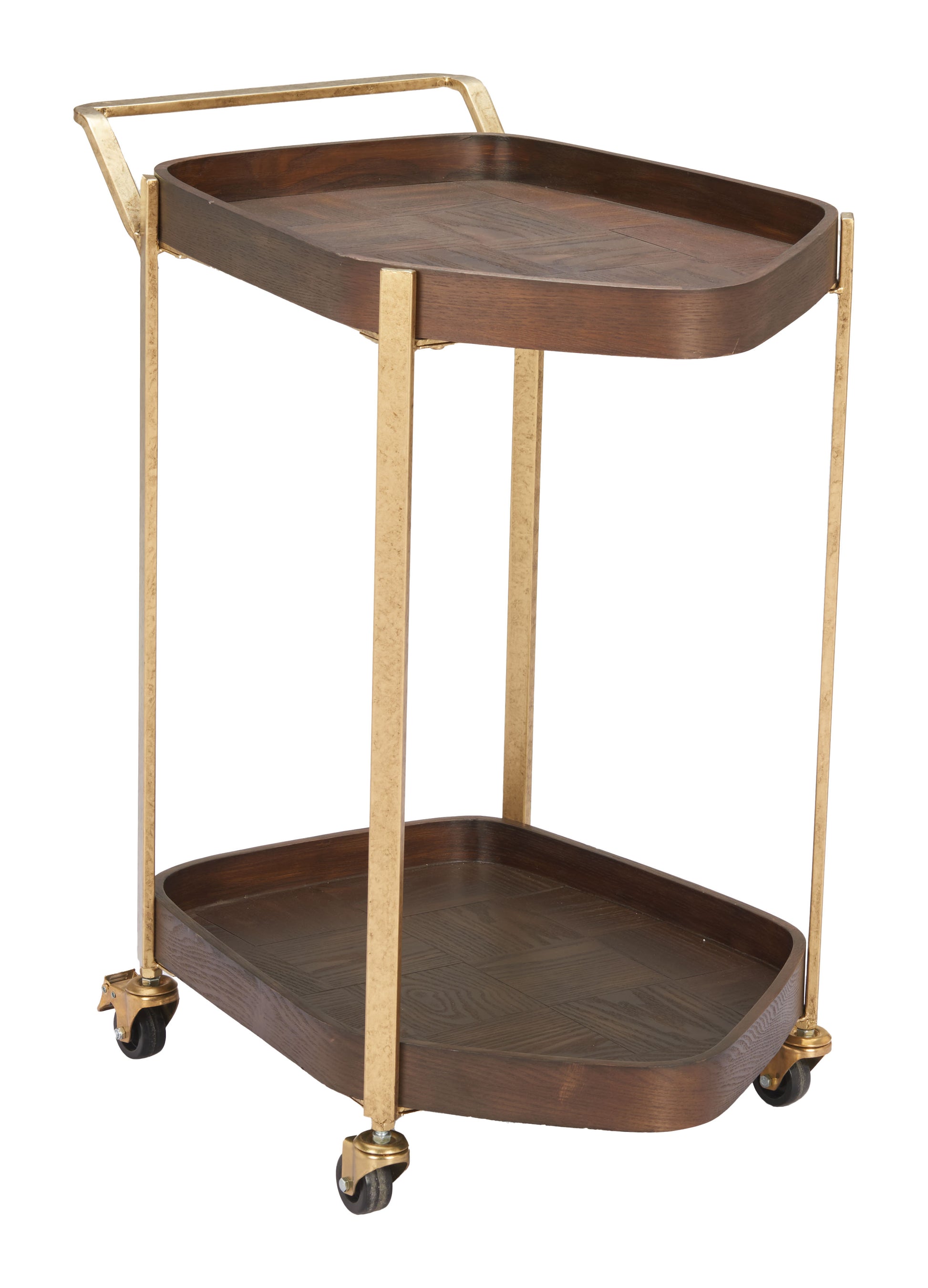 Stela Bar Cart Walnut - 6
