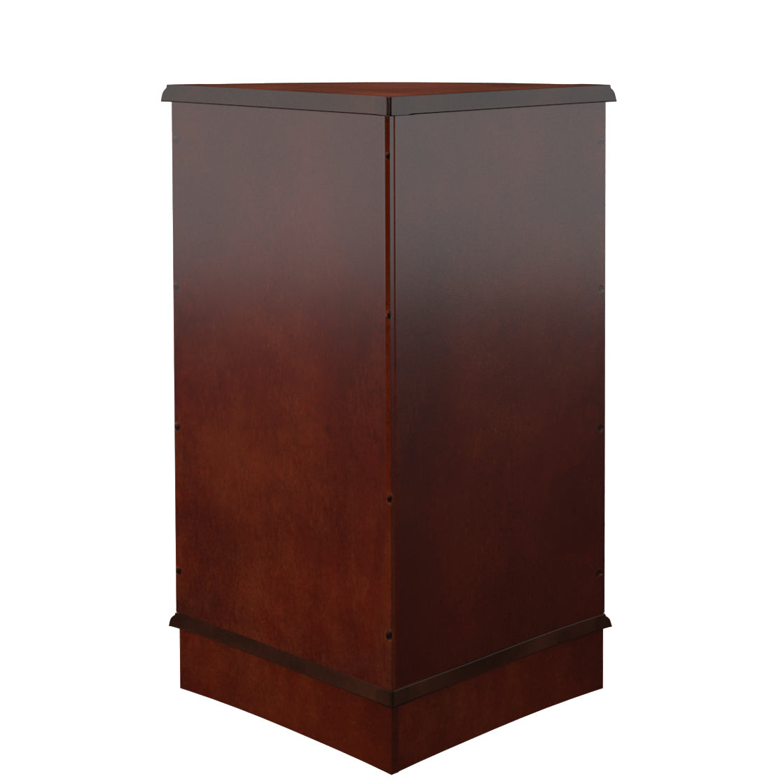 Butler Specialty Company Durham 22.75 in. W Triangular Wood 1 Door Corner Cabinet, Dark Brown