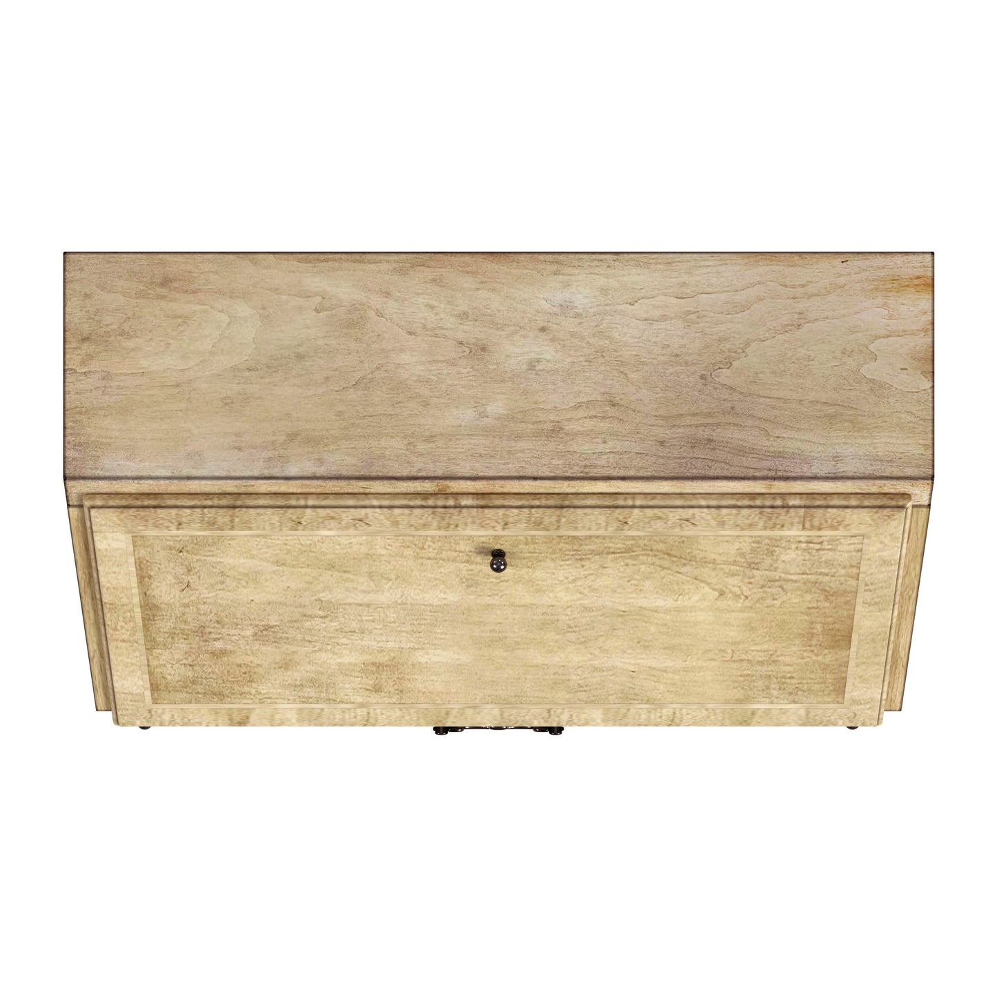 Butler Specialty Company Danforth 25.5 in. W Rectangular Wood 5 Drawer Secretary with Drop Front Writing Surface, Beige