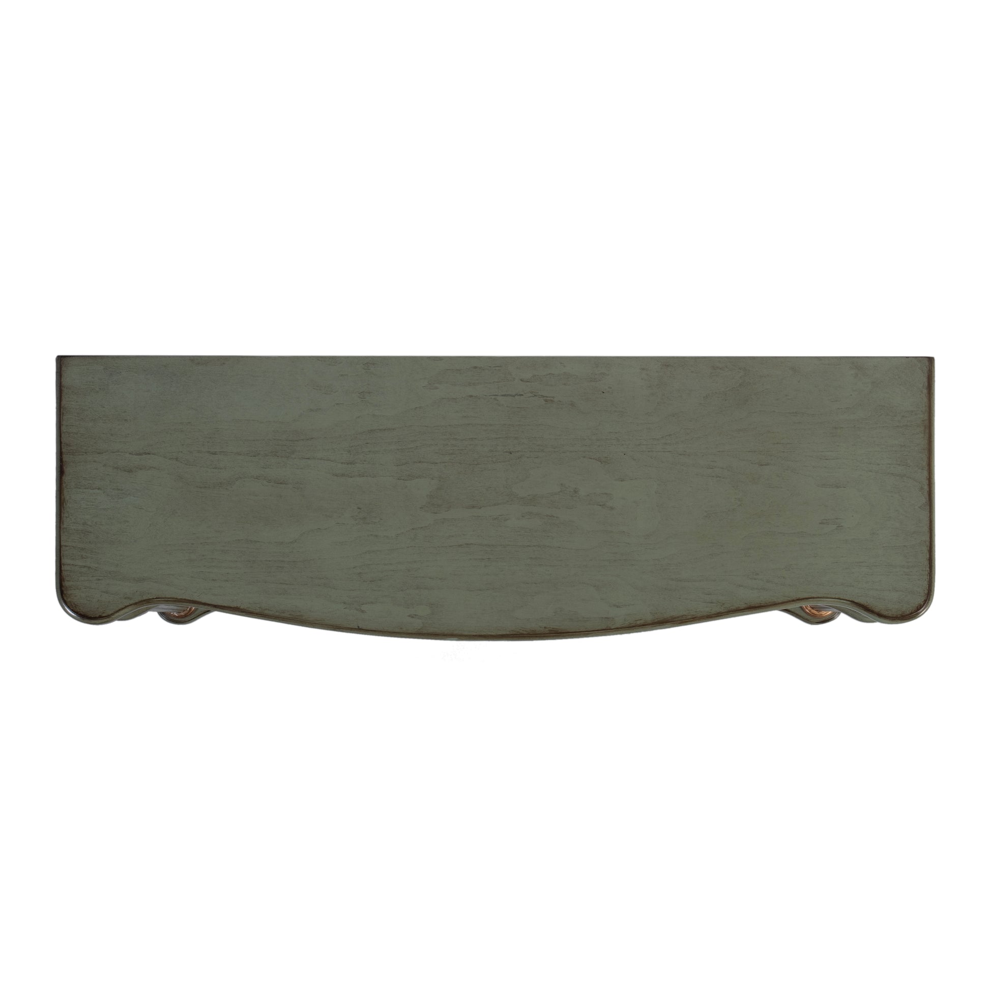 Butler Specialty Company Alexander 37 in. W Rectangular Wood 1 Drawer Console Table with Lower Open Shelf, Green