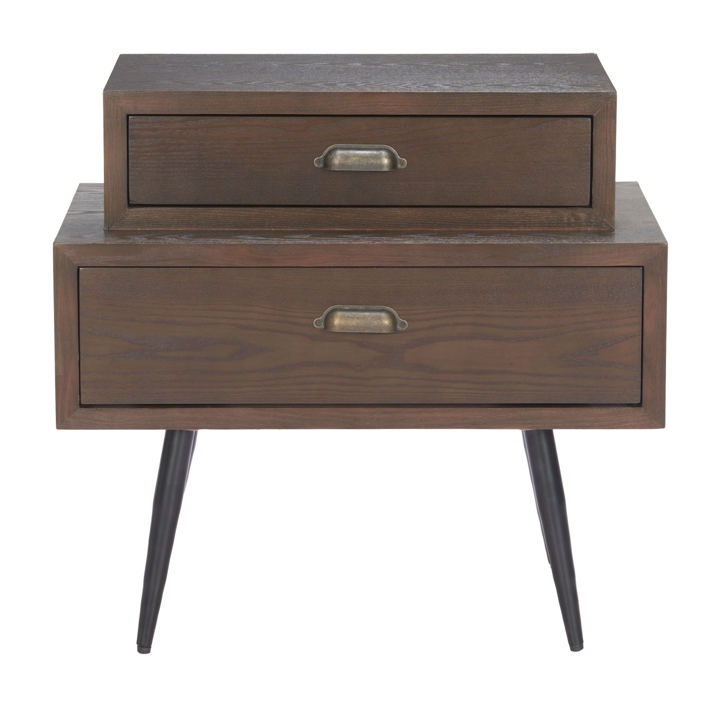 Mechy Side Table Brown - 3