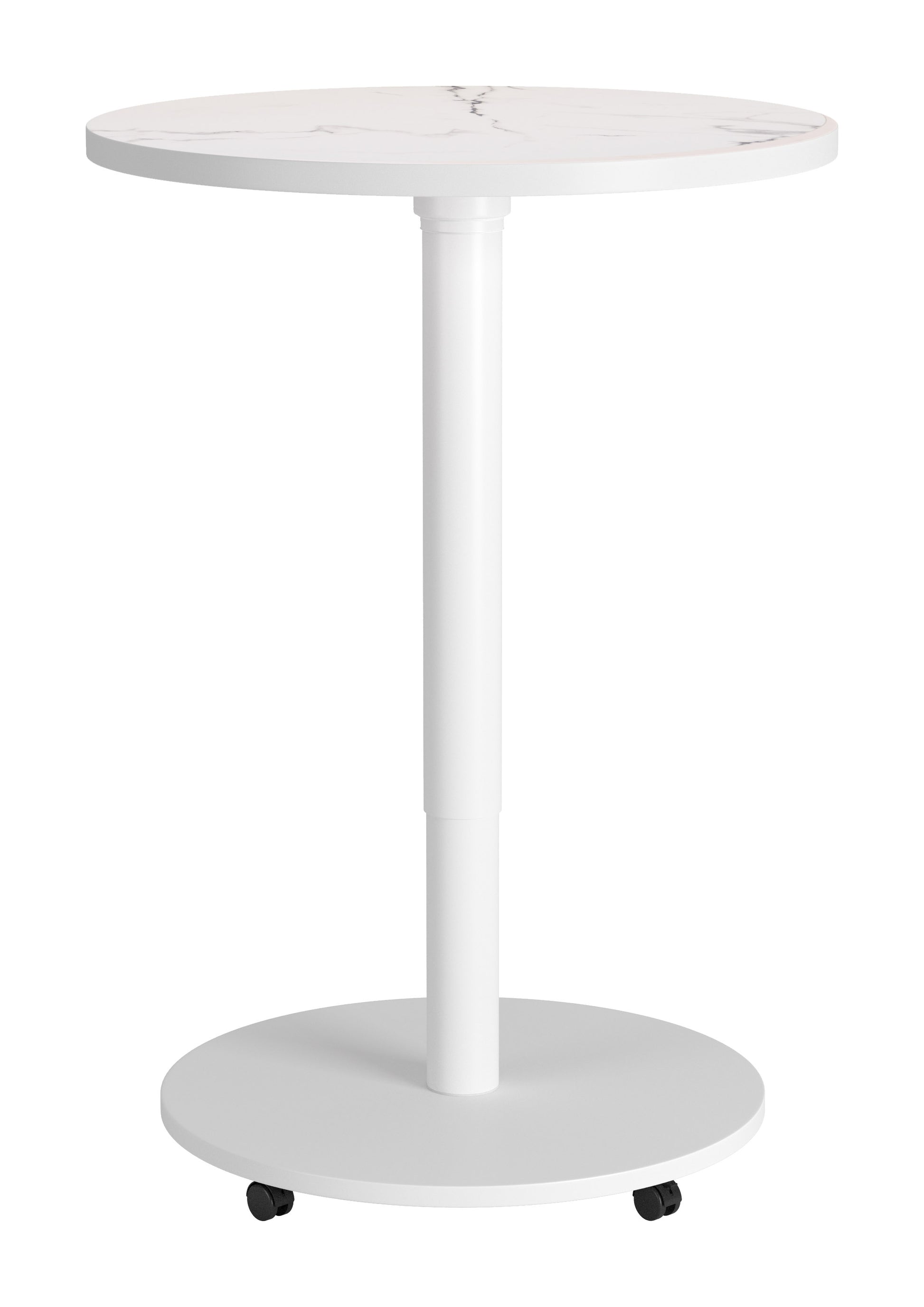 Mule Adjustable Bar Table White - 4