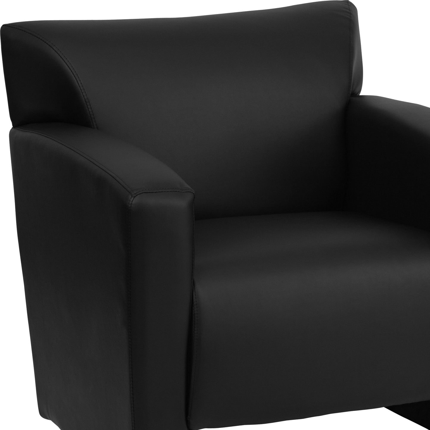 HERCULES Majesty Series Black LeatherSoft Chair Black