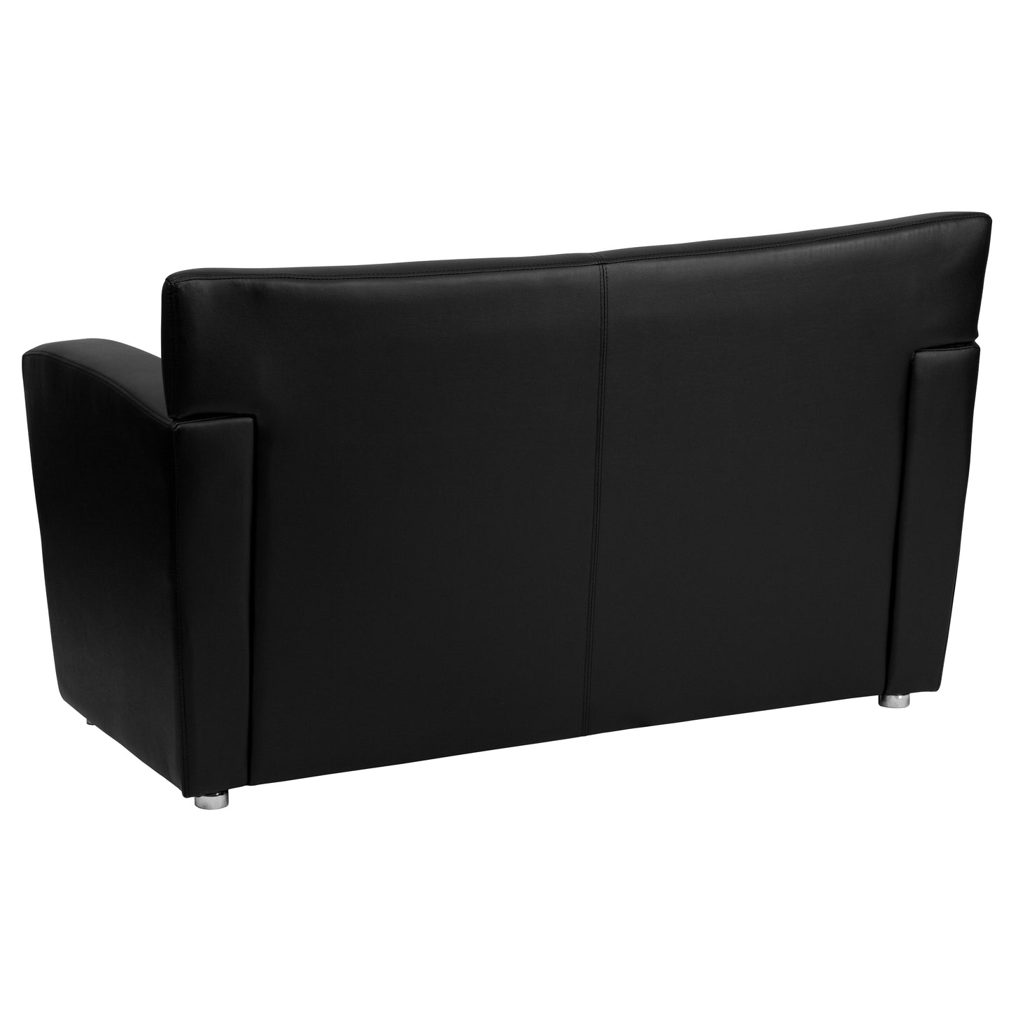 HERCULES Majesty Series Black LeatherSoft Loveseat Black