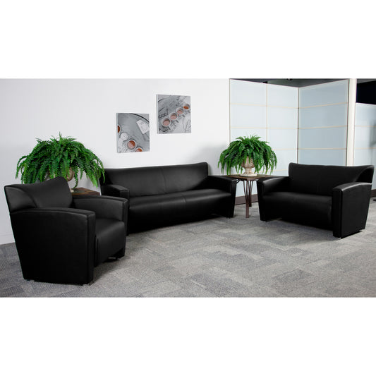 HERCULES Majesty Series Reception Set in Black LeatherSoft Black