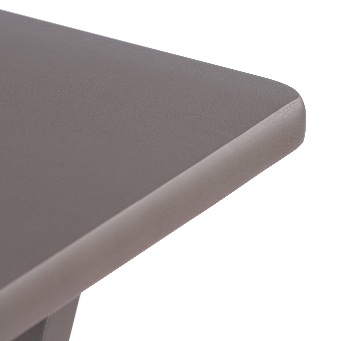 Isabelle 6-Pc Snack Table Set with Removable Serving Tray, Oyster Gray