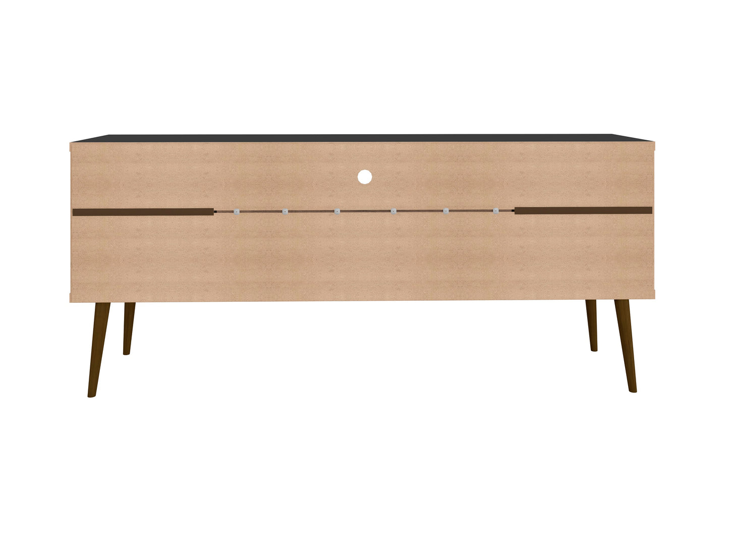 Bradley Mid-Century Modern 63" TV Stand in Black 228BMC8