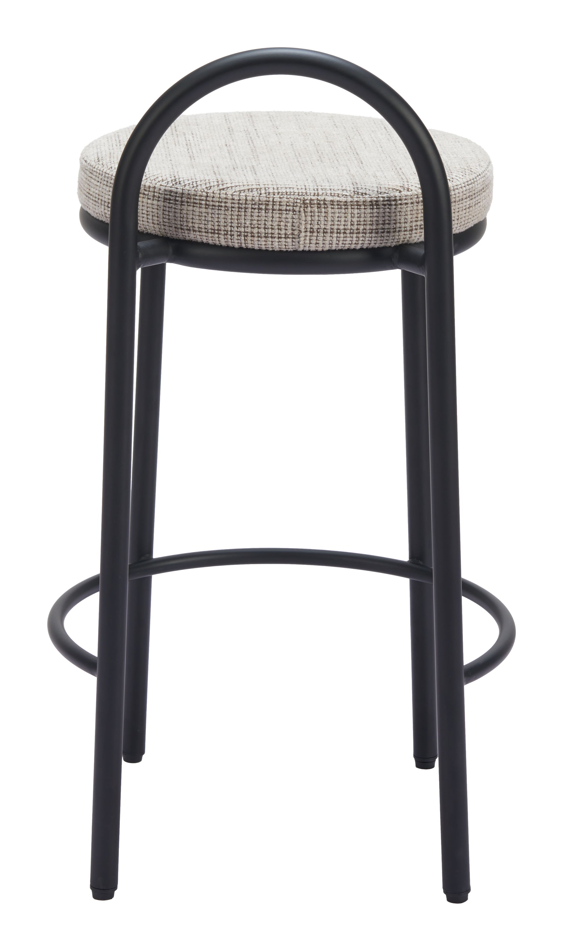 Sisal Counter Stool (Set of 2) Beige Tweed - 4