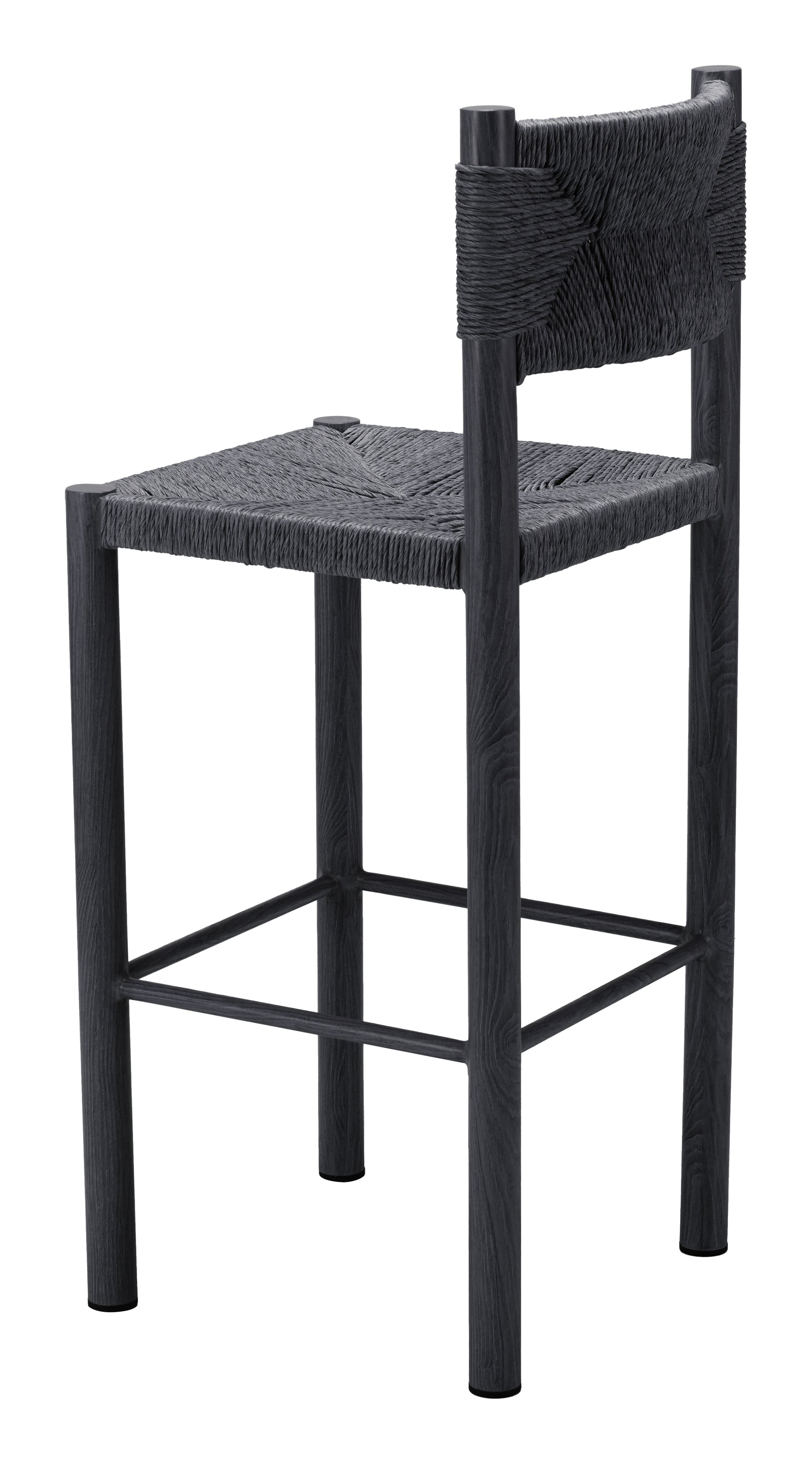 Iska Barstool (Set of 2) Black - 5