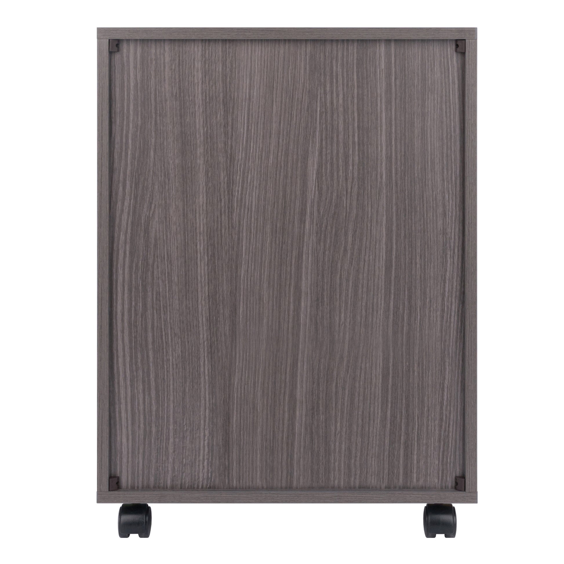 Halifax 5-Drawer Mobile Cabinet, Charcoal