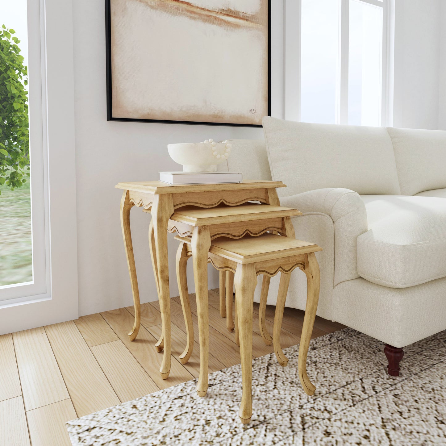 Thatcher Nesting Tables in Beige 2306424