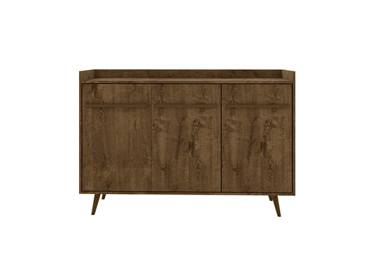 Bradley Mid-Century Modern 54" Sideboard in Rustic Brown 230BMC9