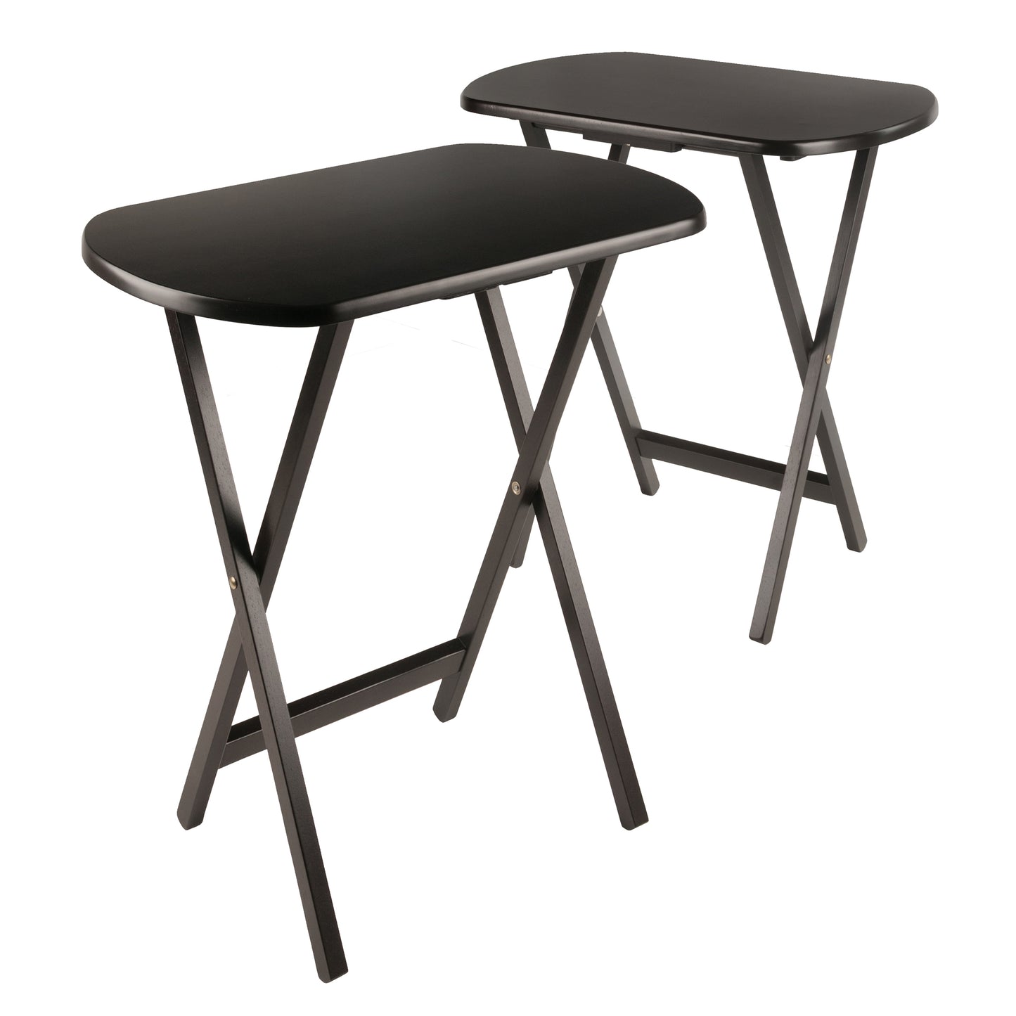Cade 2-Pc Oversize Snack Table Set, Coffee