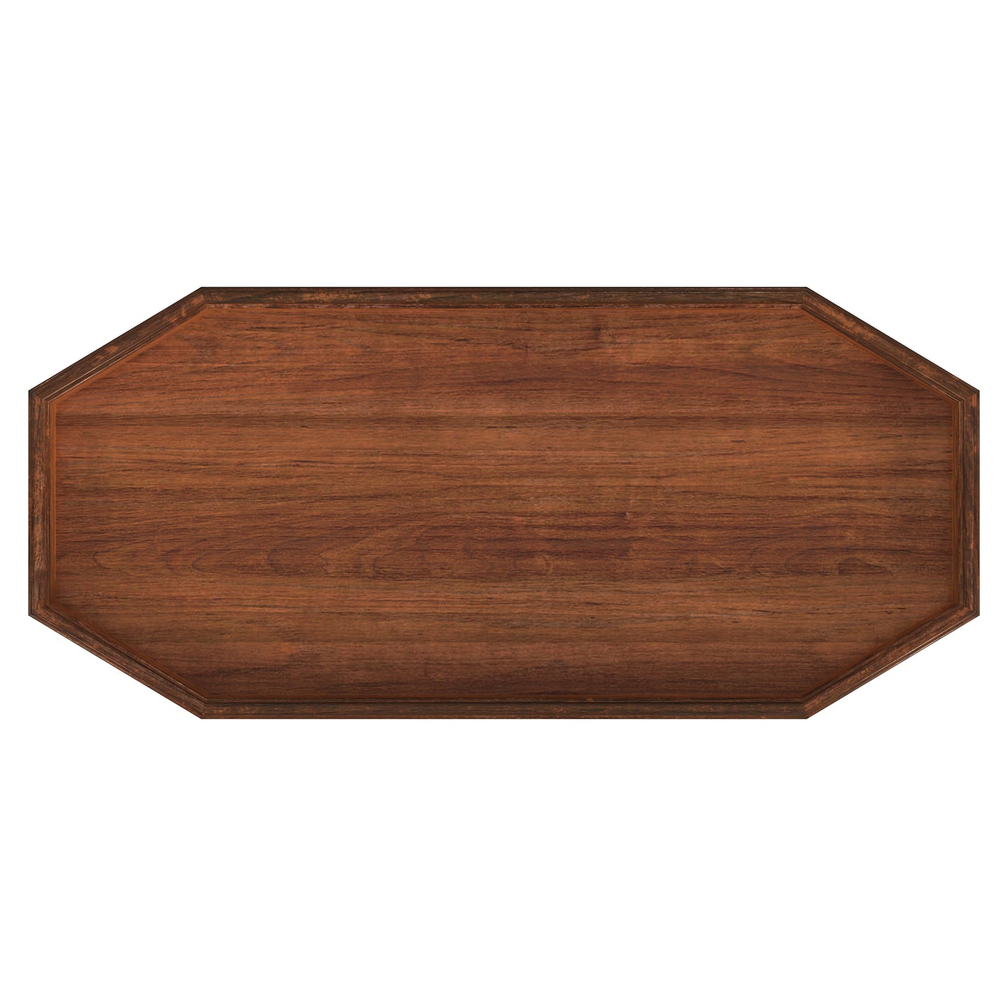 Butler Specialty Company Hadley 22 in. W Octagonal Wood 3 Tier Side Table, Medium Brown