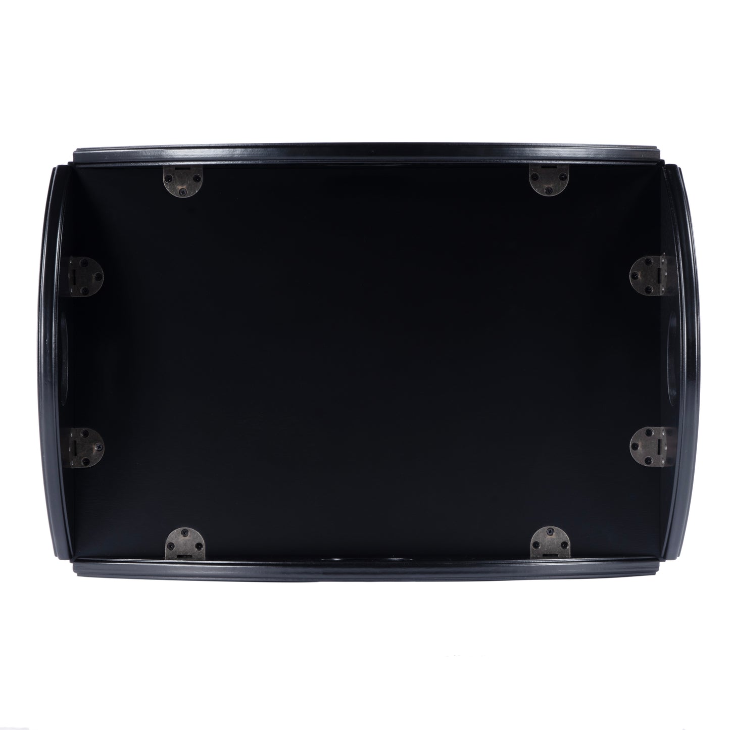 Butler Specialty Company Carlisle 30 in. W Full Extended Oval Wood Butler Traditional Coffee Table, Black