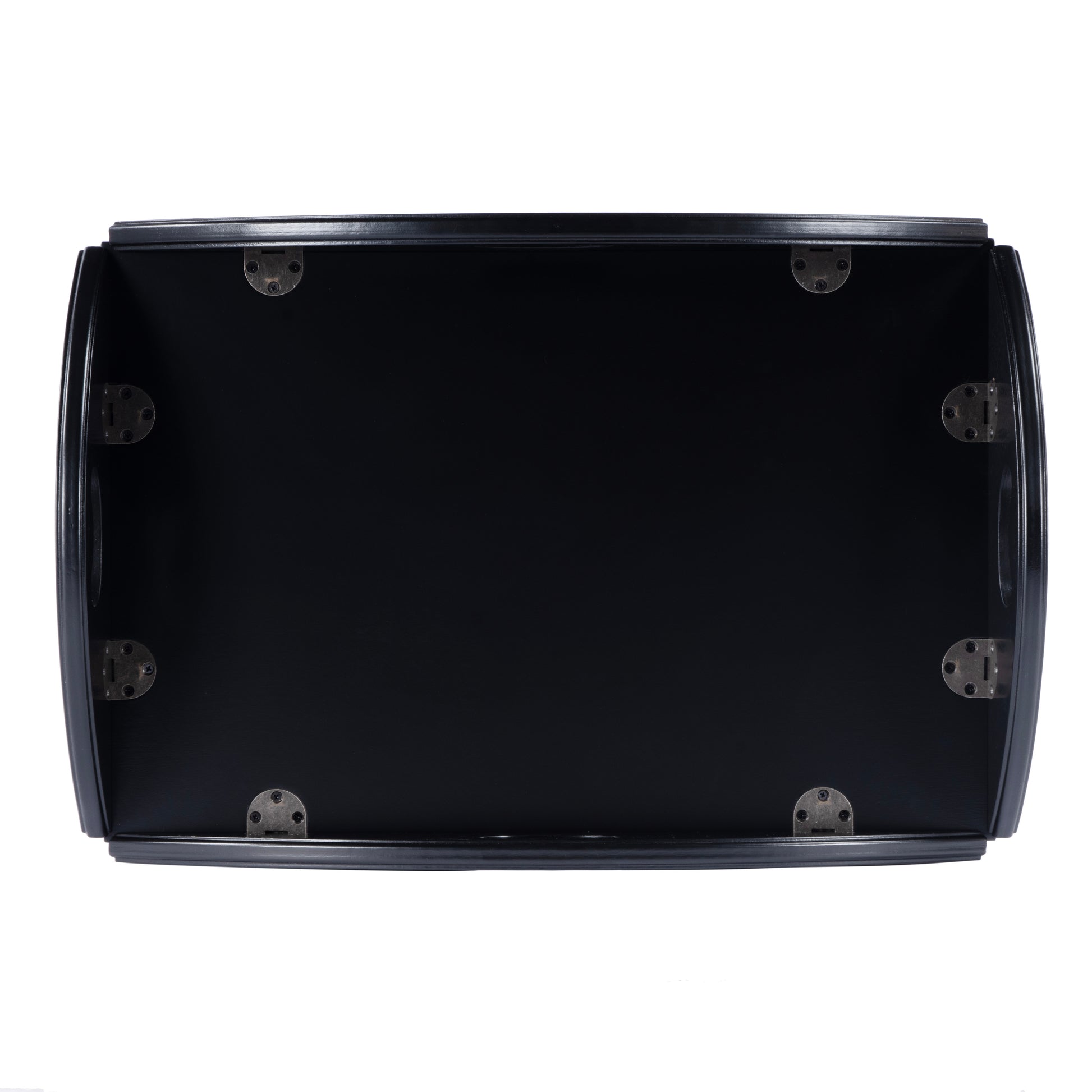 Butler Specialty Company Carlisle 30 in. W Full Extended Oval Wood Butler Traditional Coffee Table, Black