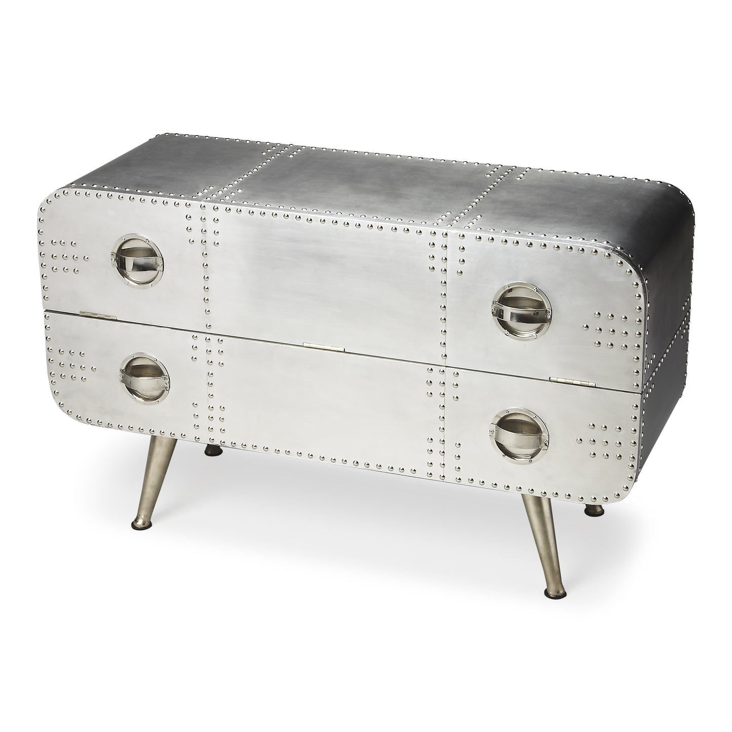 Midway Aviator Console Chest in Silver 2554025