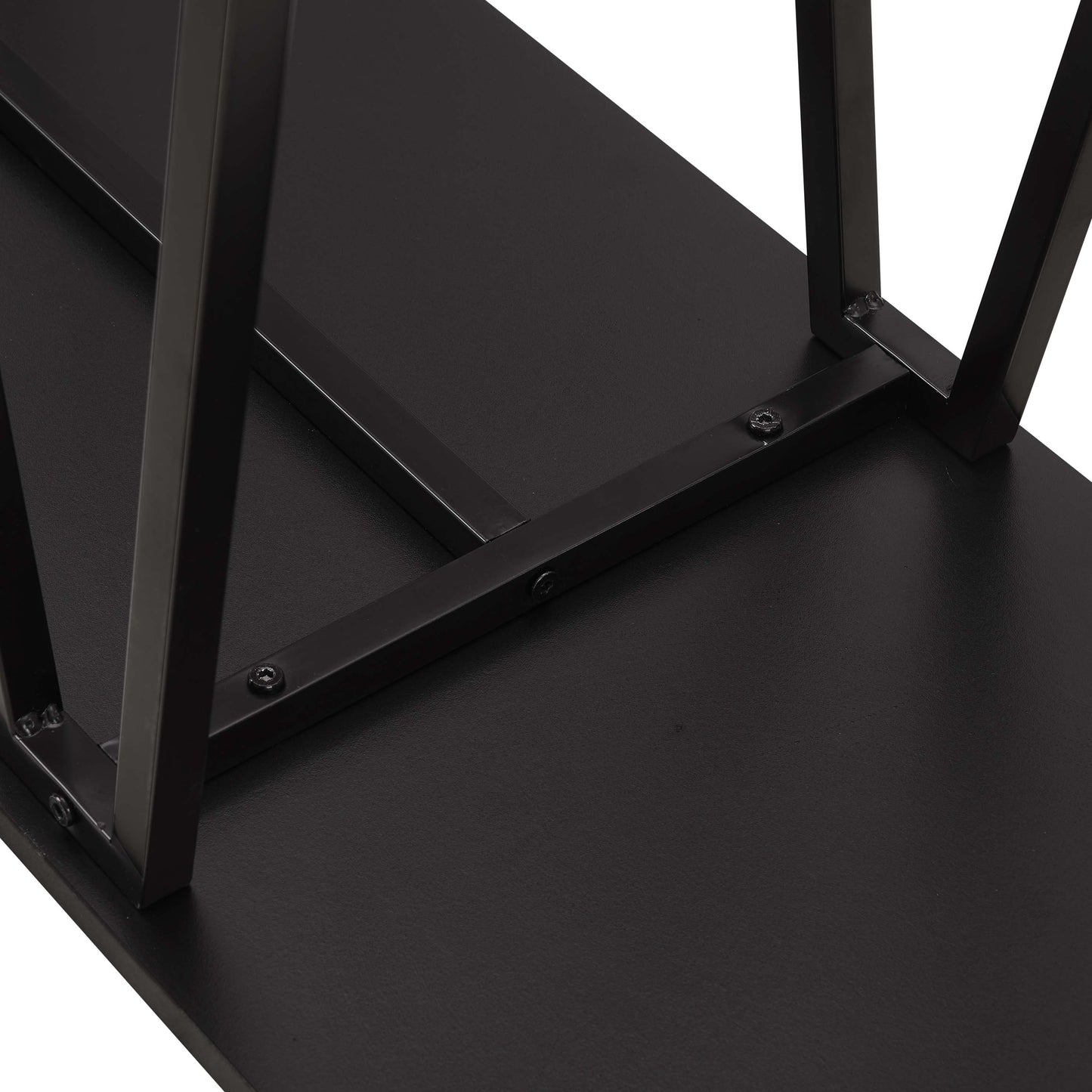 Celine Contemporary Modern 47" Console Table in Black 25547-BK