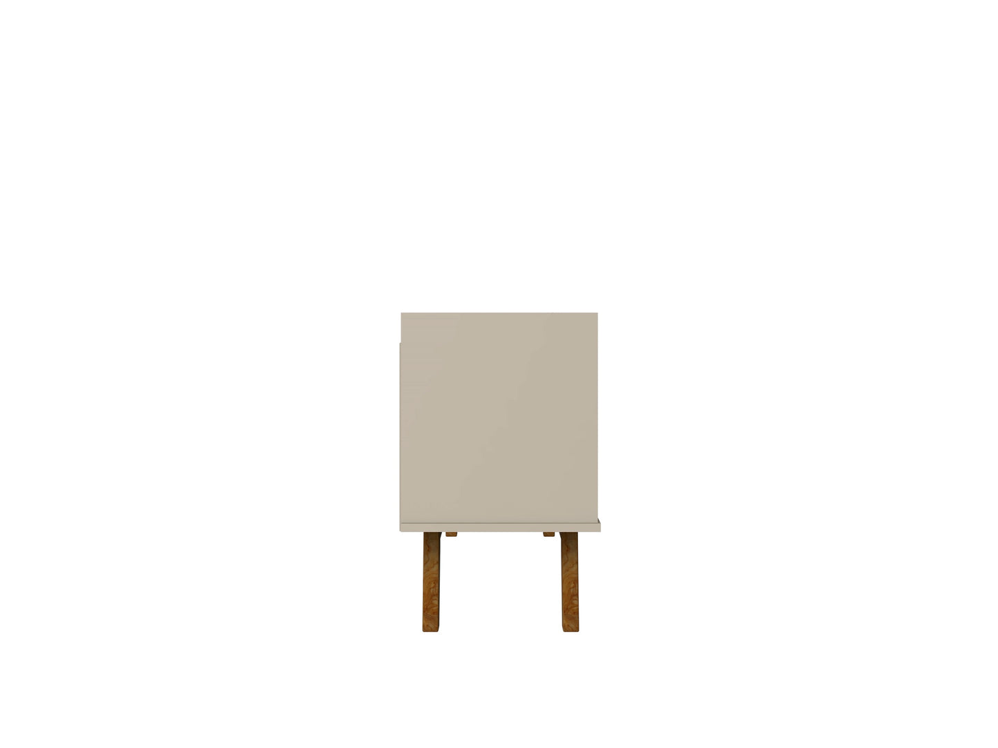 Marcus Mid-Century Modern 53" TV Stand in Greige and Brown 259BMC10