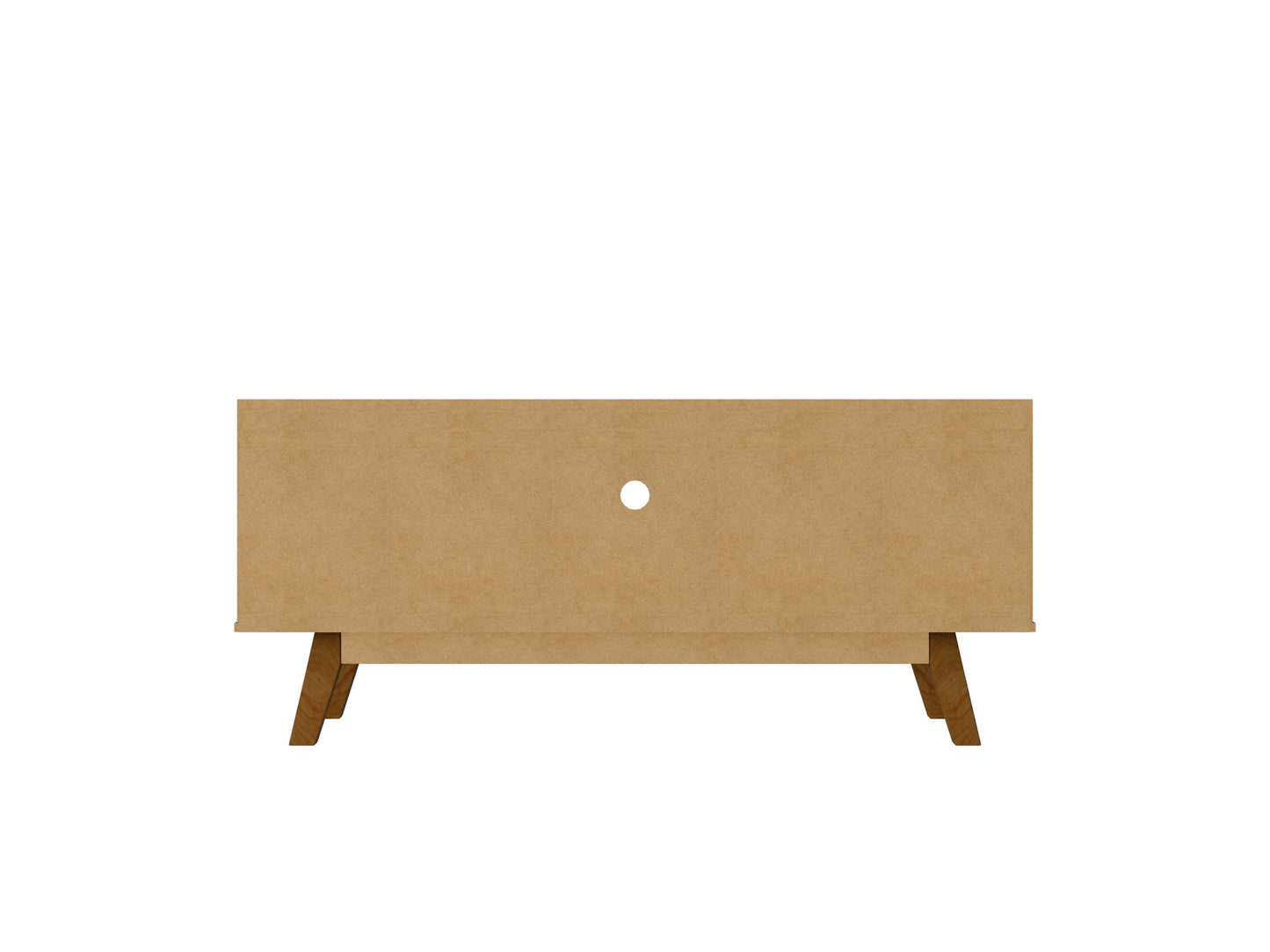 Marcus Mid-Century Modern 53" TV Stand in Dark Sage Gray and Brown 259BMC50