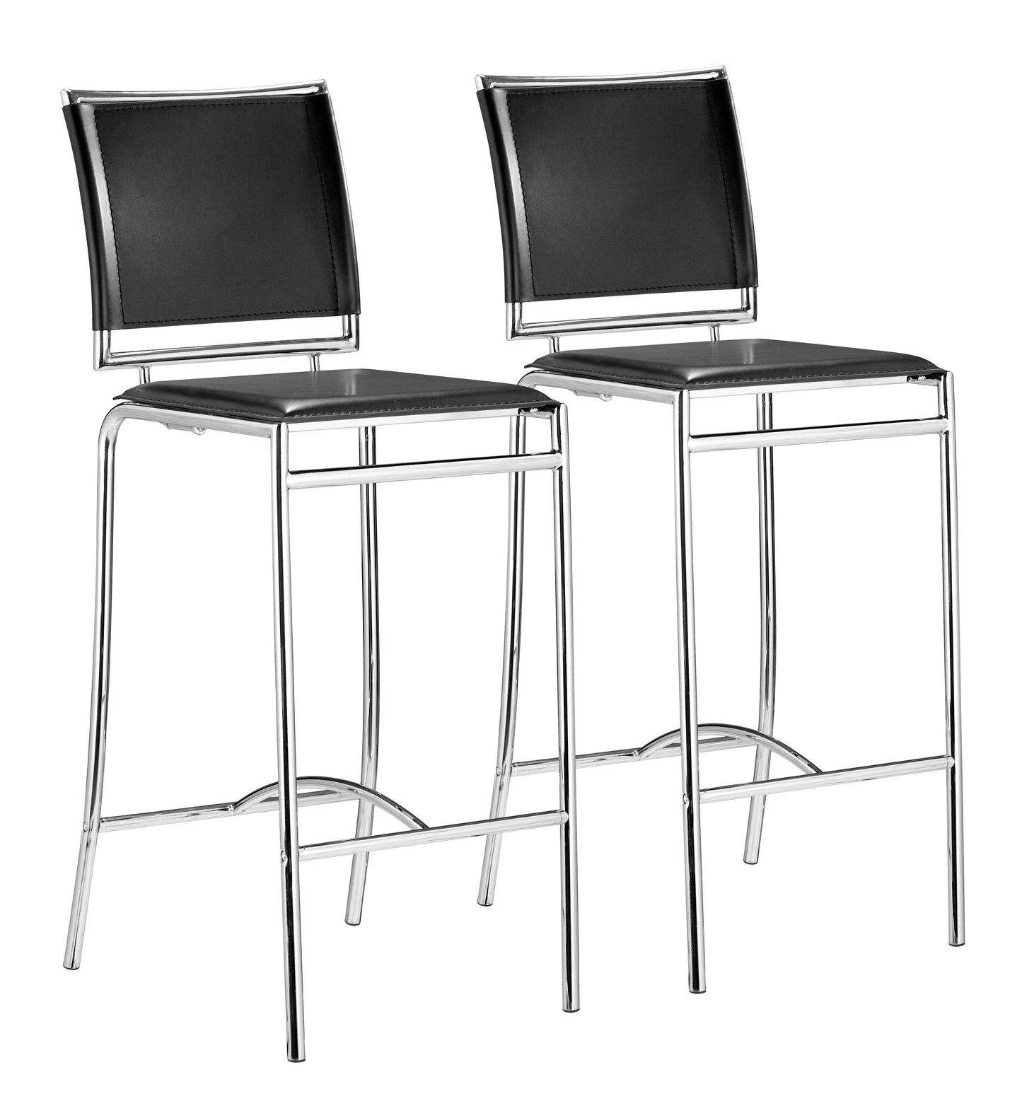 Soar Barstool (Set of 2) Black
