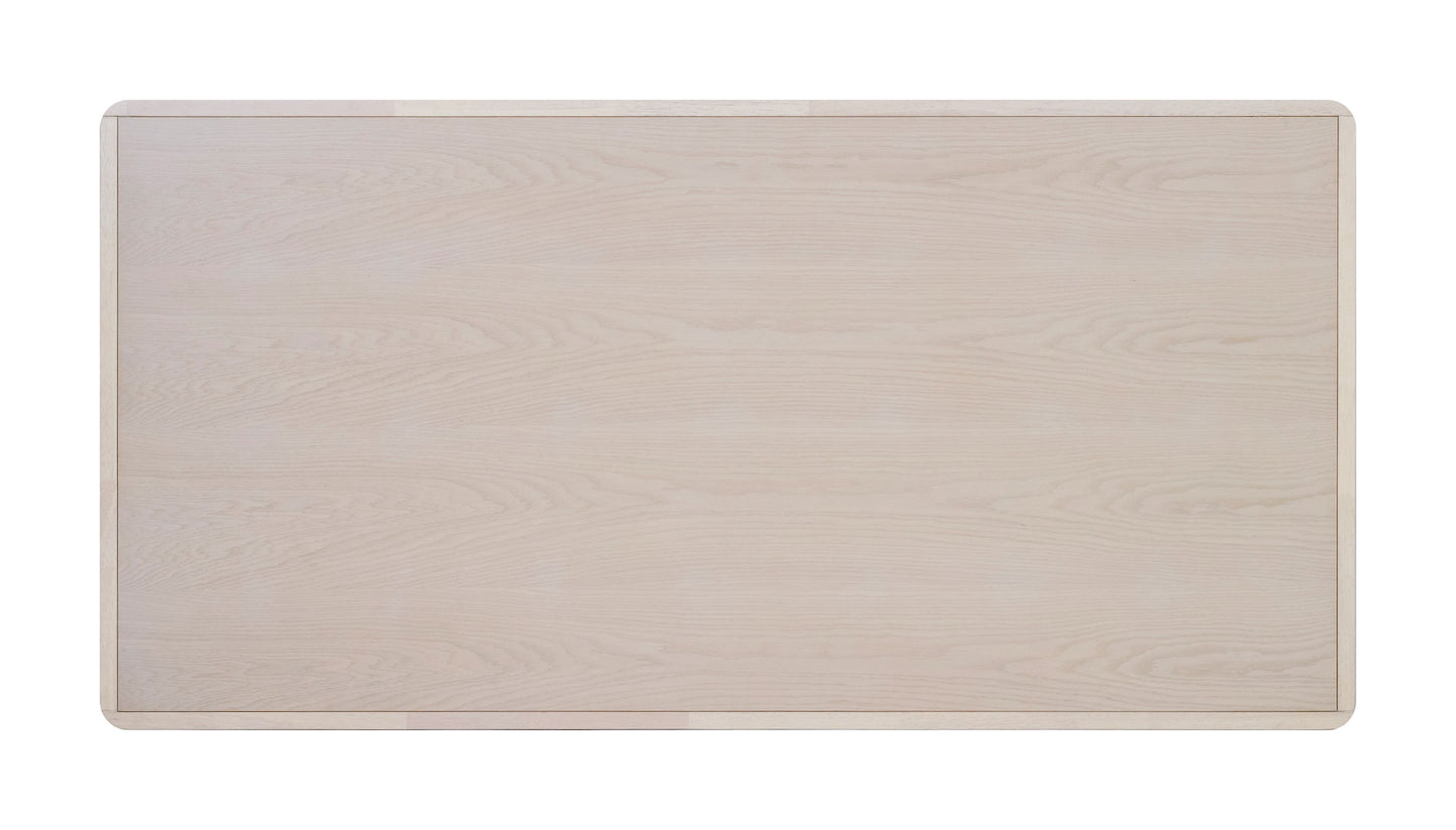 Roms Dining Table Whitewashed - 4