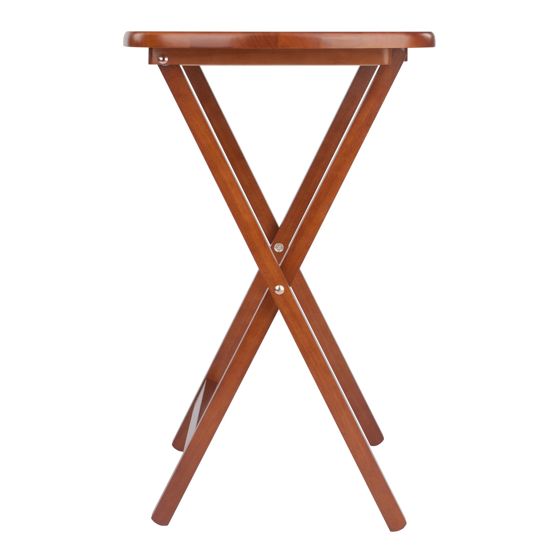 Lucca 5-pc Snack Table Set, Teak