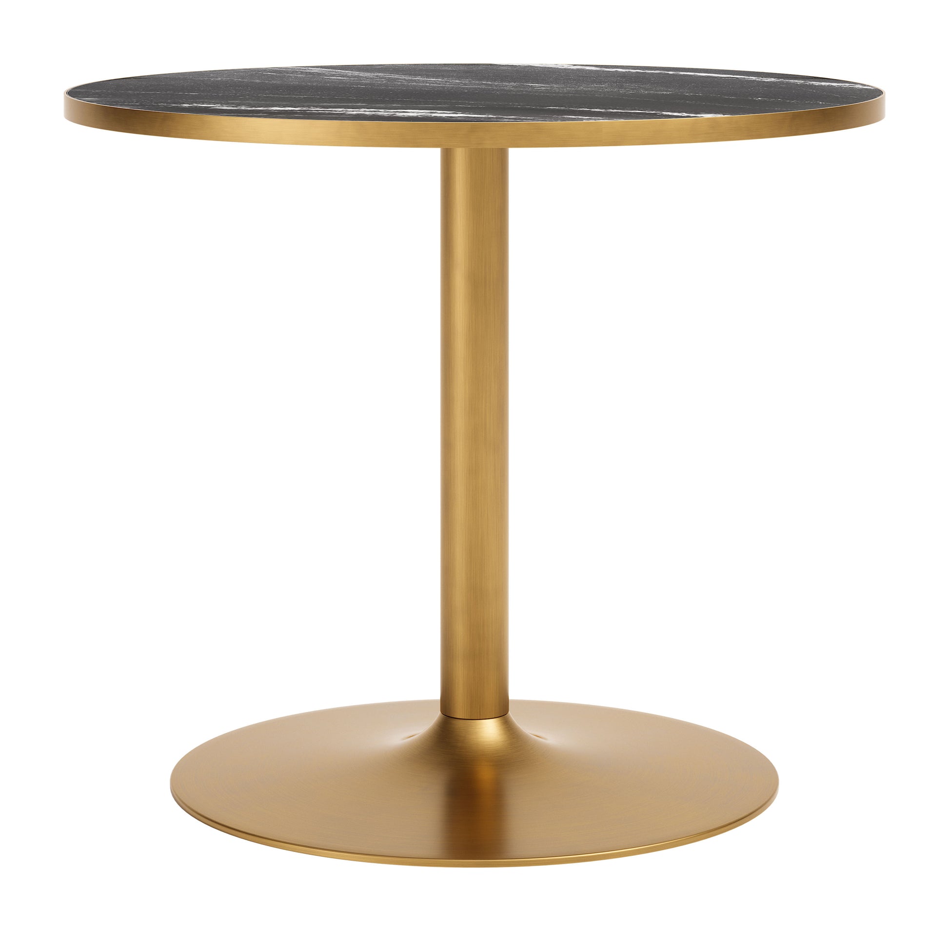 Batu Dining Table Black & Gold - 3