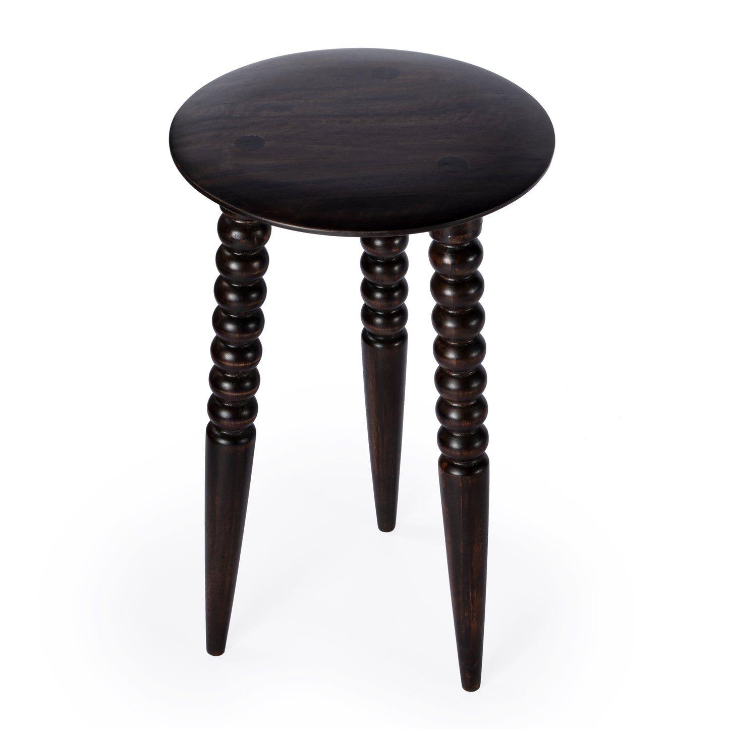 Fluornoy Wood Side Table in Dark Brown 2773117