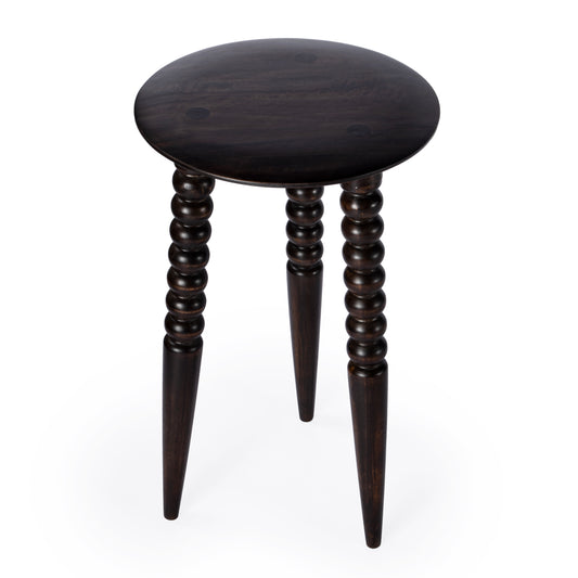 Fluornoy Wood Side Table in Dark Brown 2773117