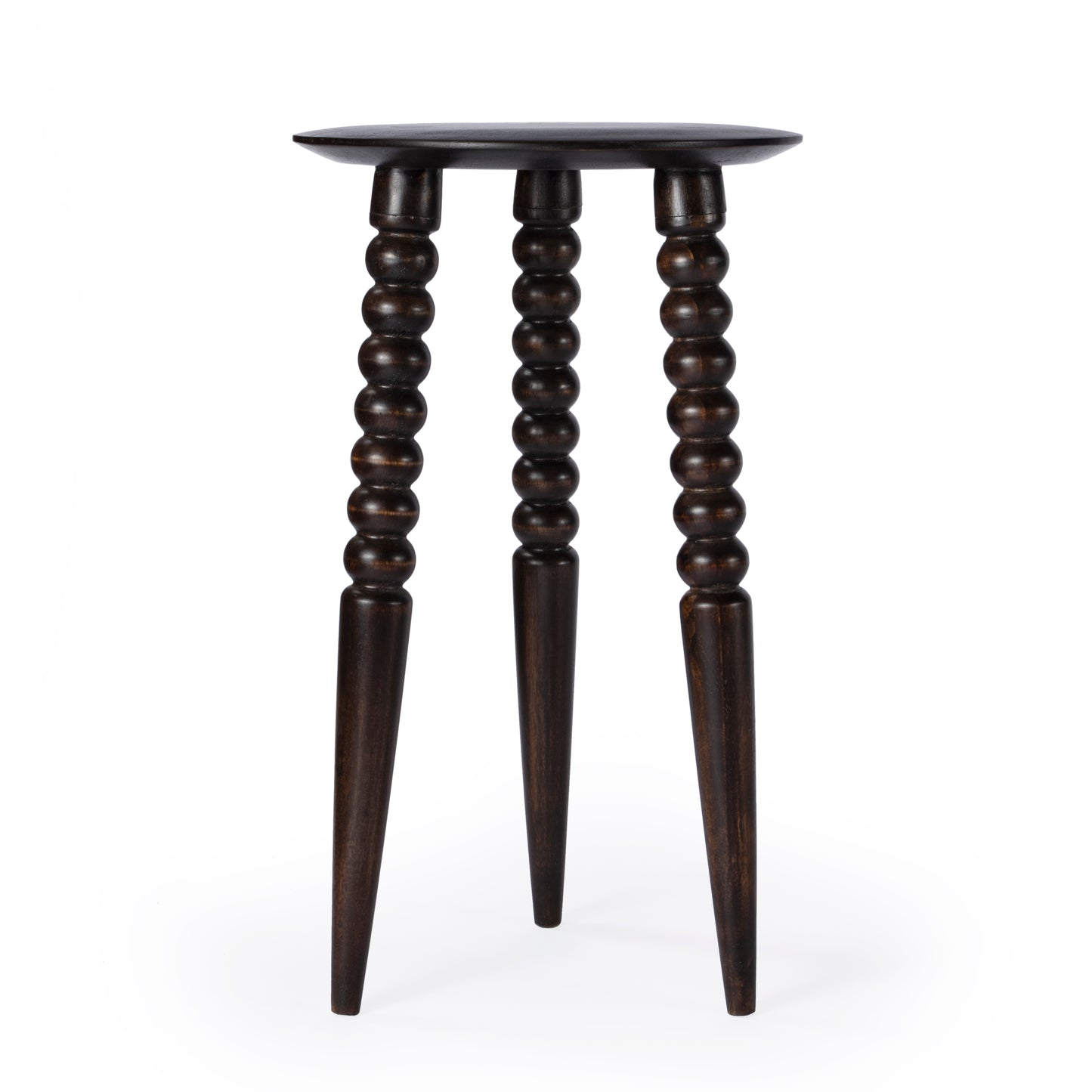 Fluornoy Wood Side Table in Dark Brown 2773117