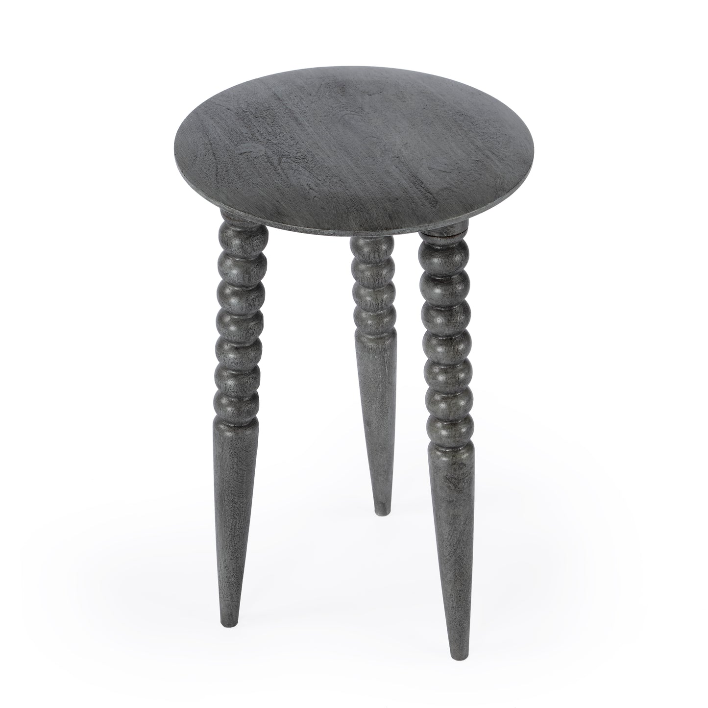 Fluornoy Wood Side Table in Gray 2773144