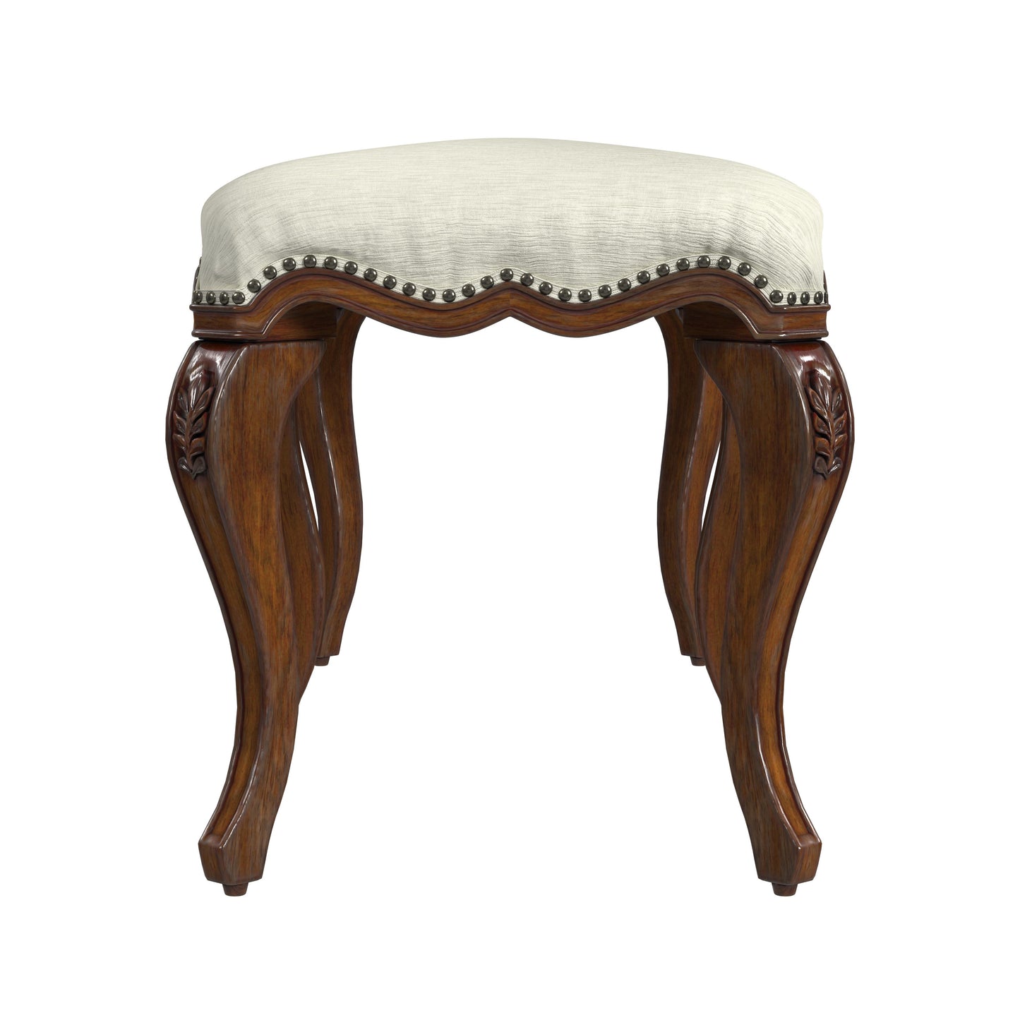 Michelline Upholstered 42"W Bench in Medium Brown 2902011
