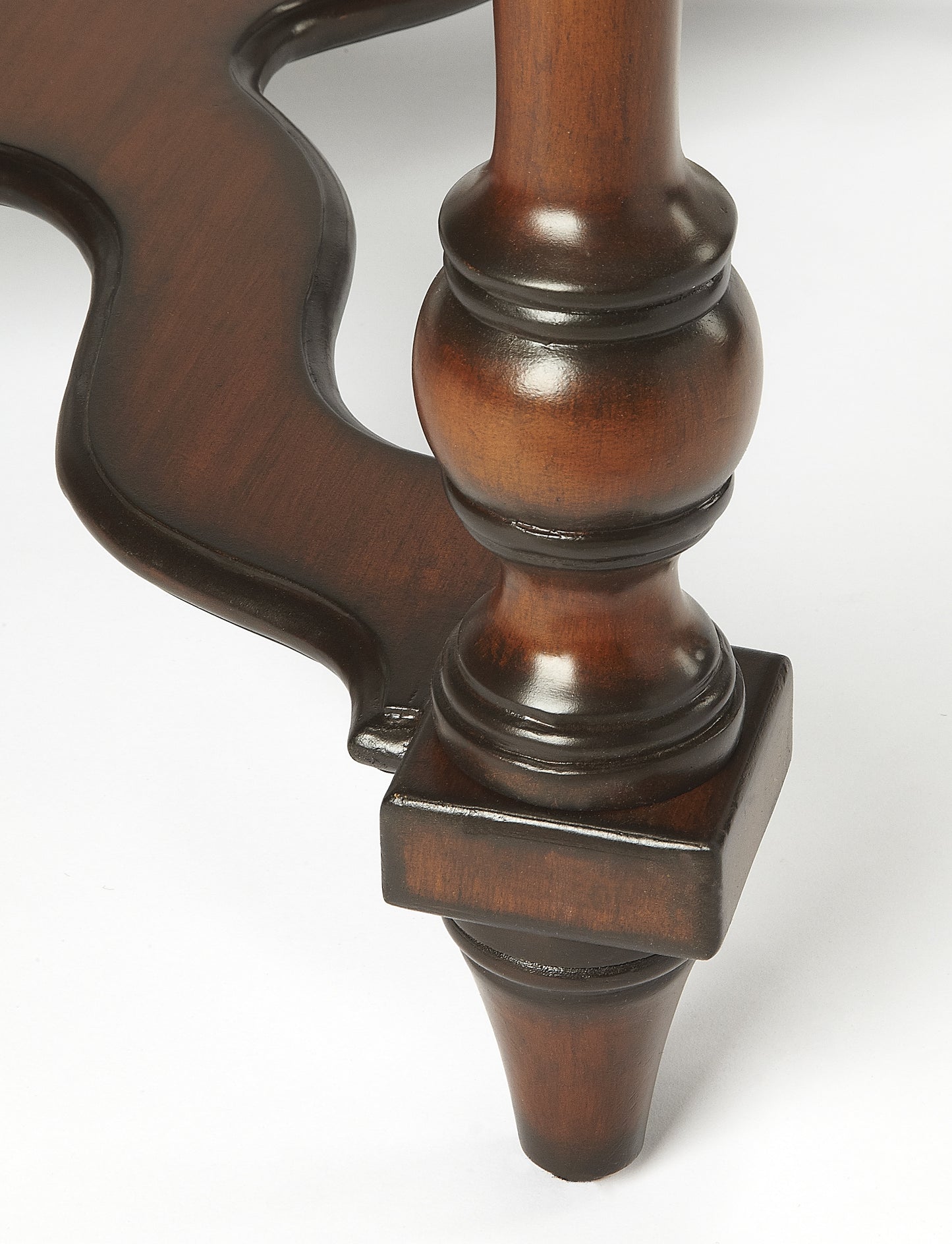 Butler Specialty Company Enrique 28 in. W Square Stone and Wood Traditional Game Table, Assorted