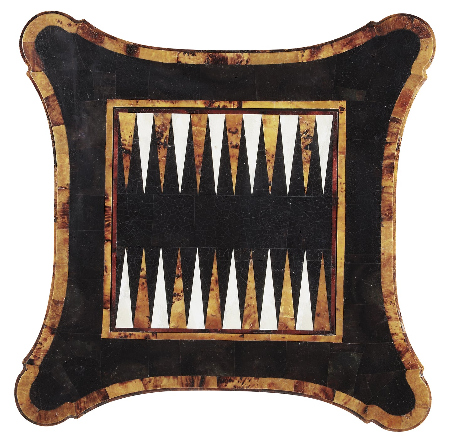 Butler Specialty Company Enrique 28 in. W Square Stone and Wood Traditional Game Table, Assorted