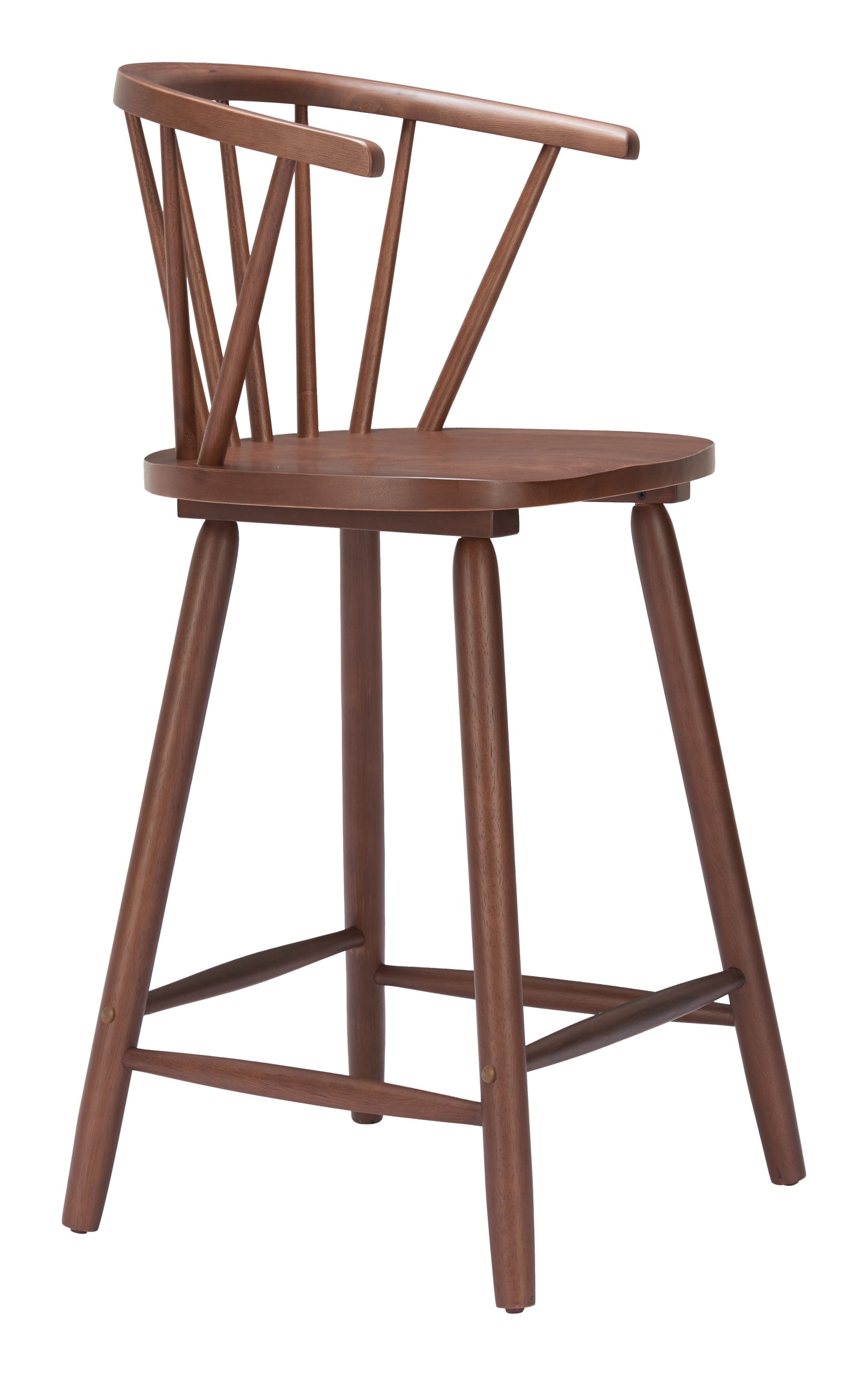 Stenger Counter Stool (Set of 2) Walnut - 6