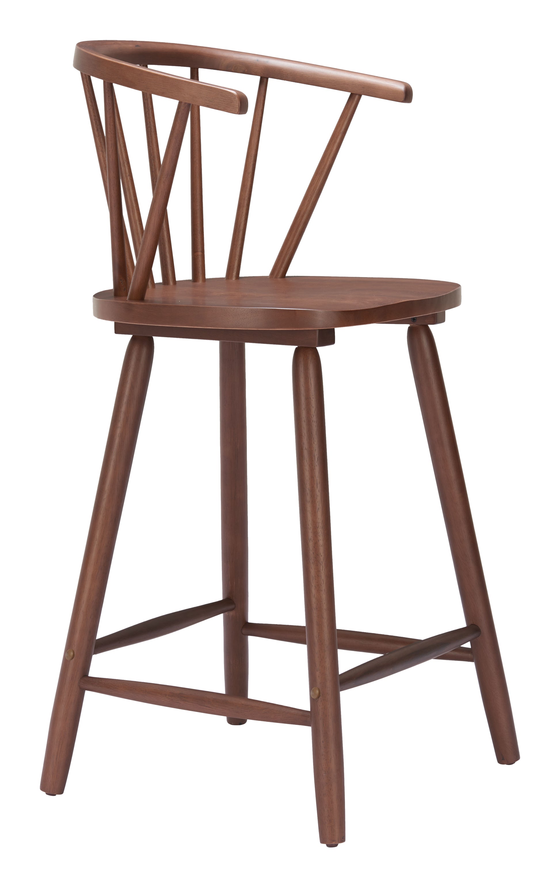 Stenger Counter Stool (Set of 2) Walnut - 6