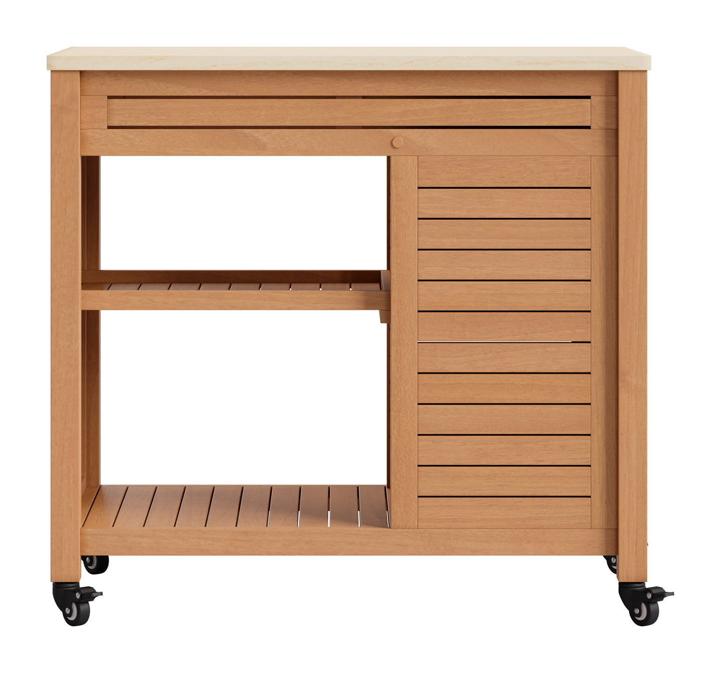 Valtan Bar Cart Natural - 4