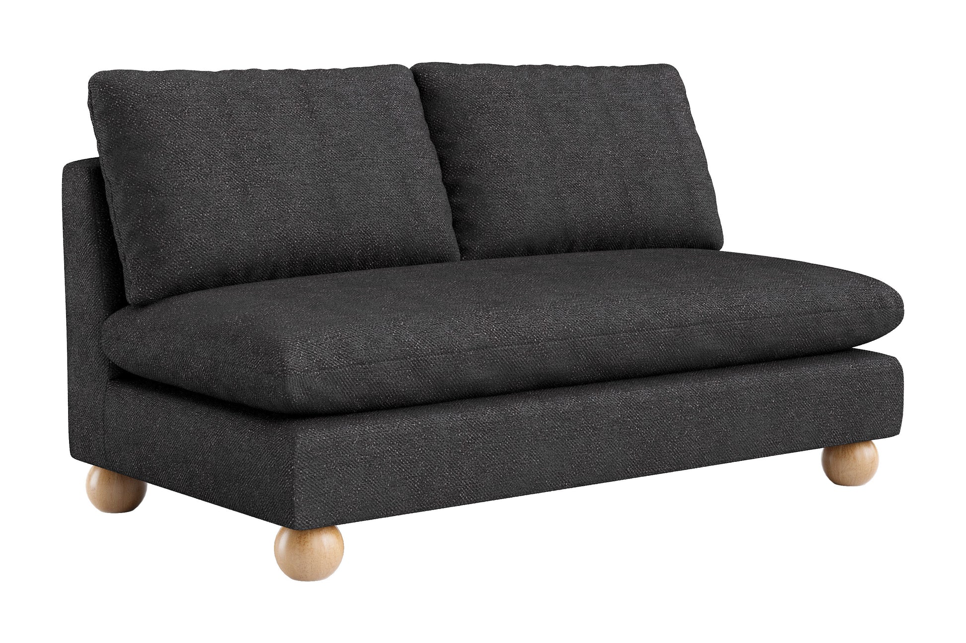 Minze Loveseat Black