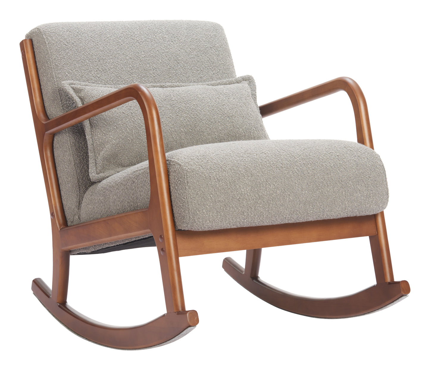 Hady Rocking Chair Gray - 6