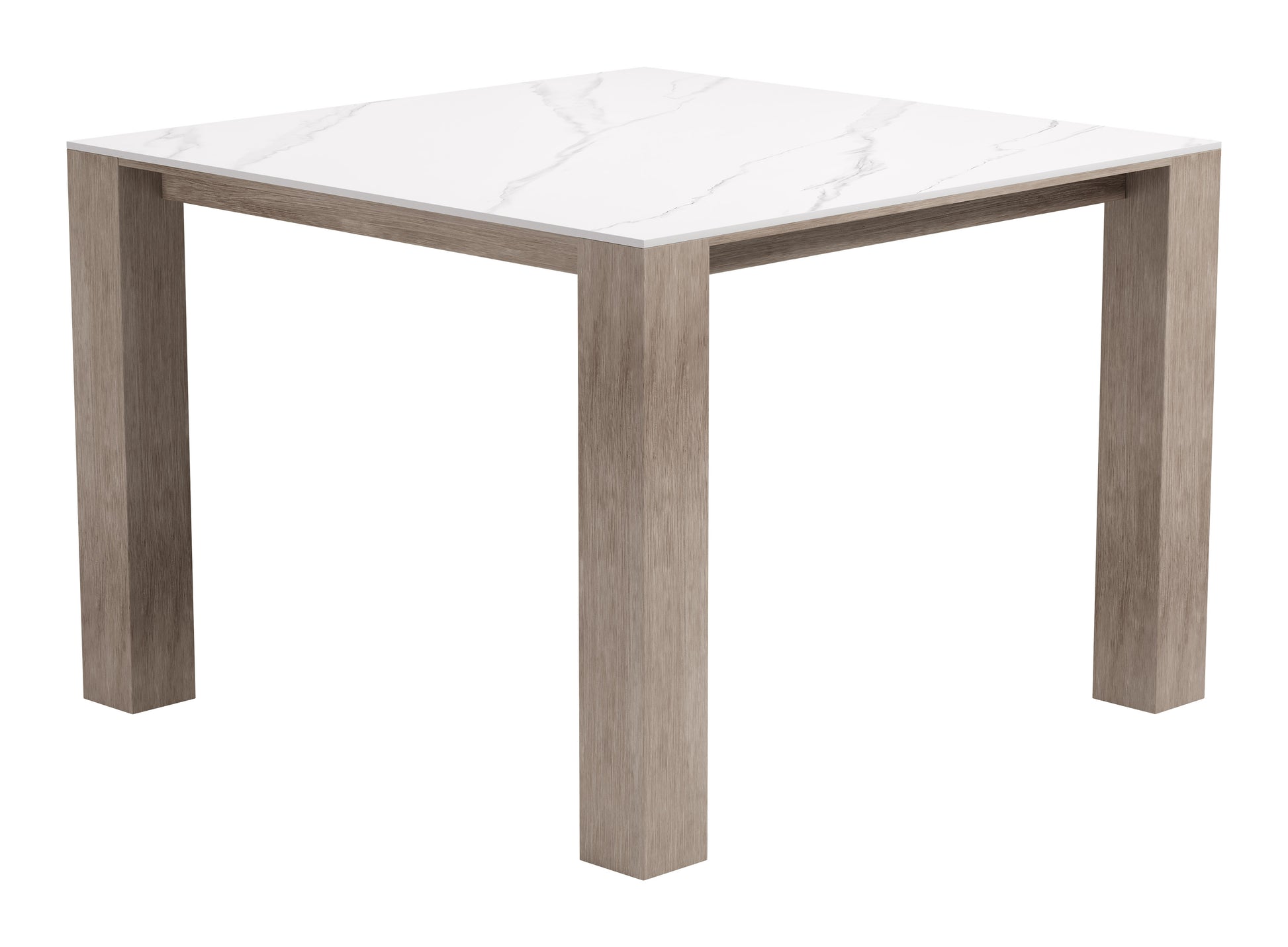 Leilani Square Dining Table (42") White - 2