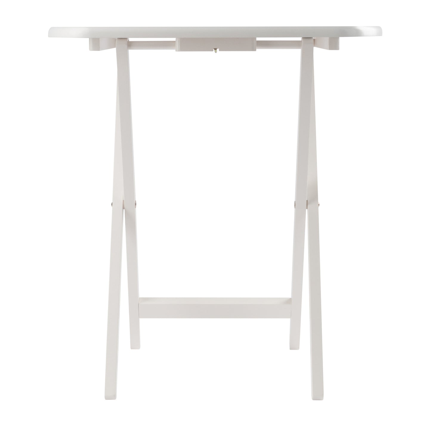 Corbett 5-Pc Oversized Snack Table Set, White