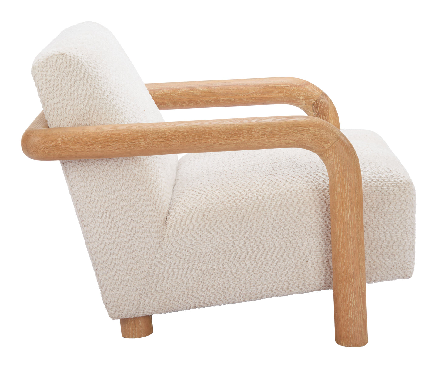 Subliem Accent Chair Cotton White - 2