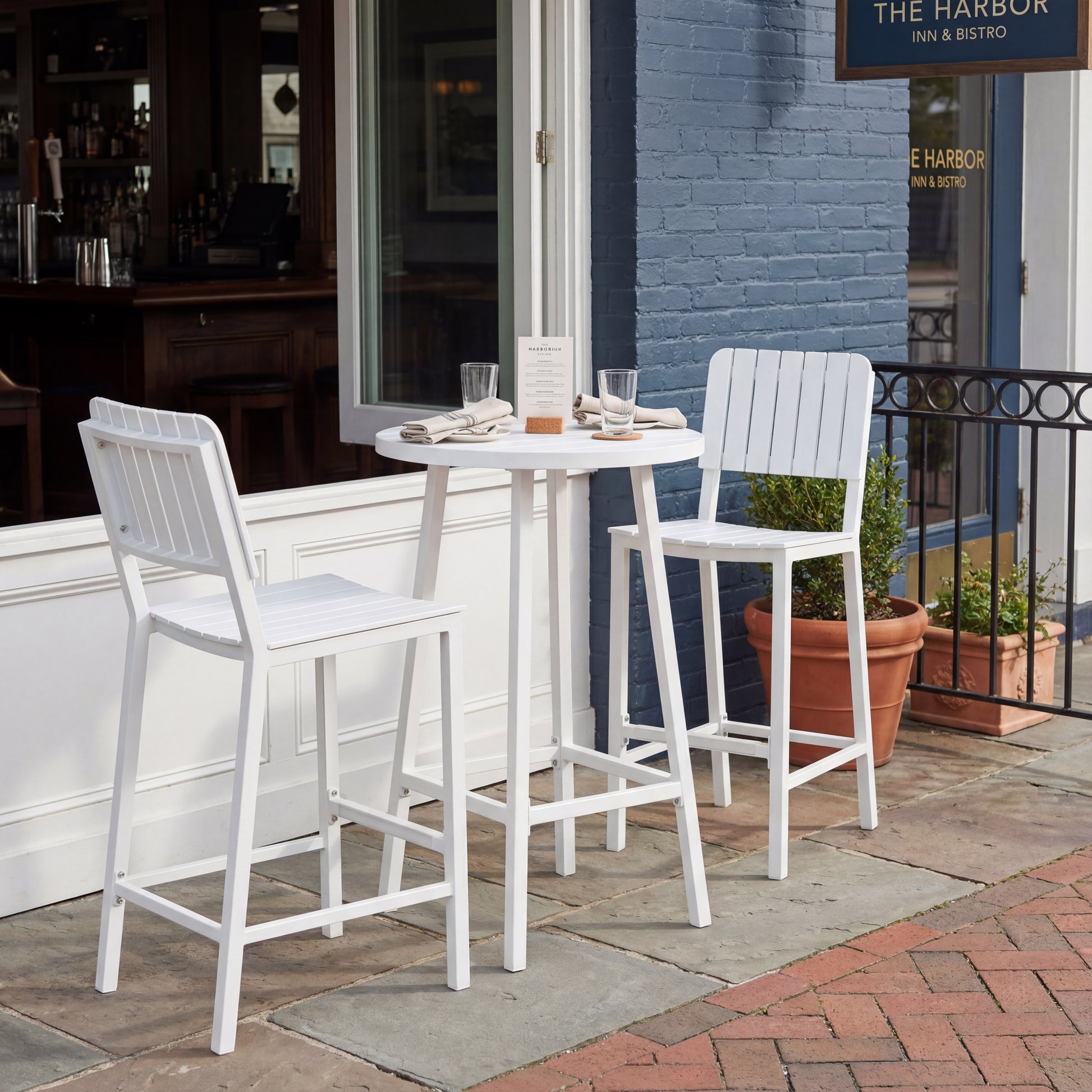 Ren Bar Table White - 10