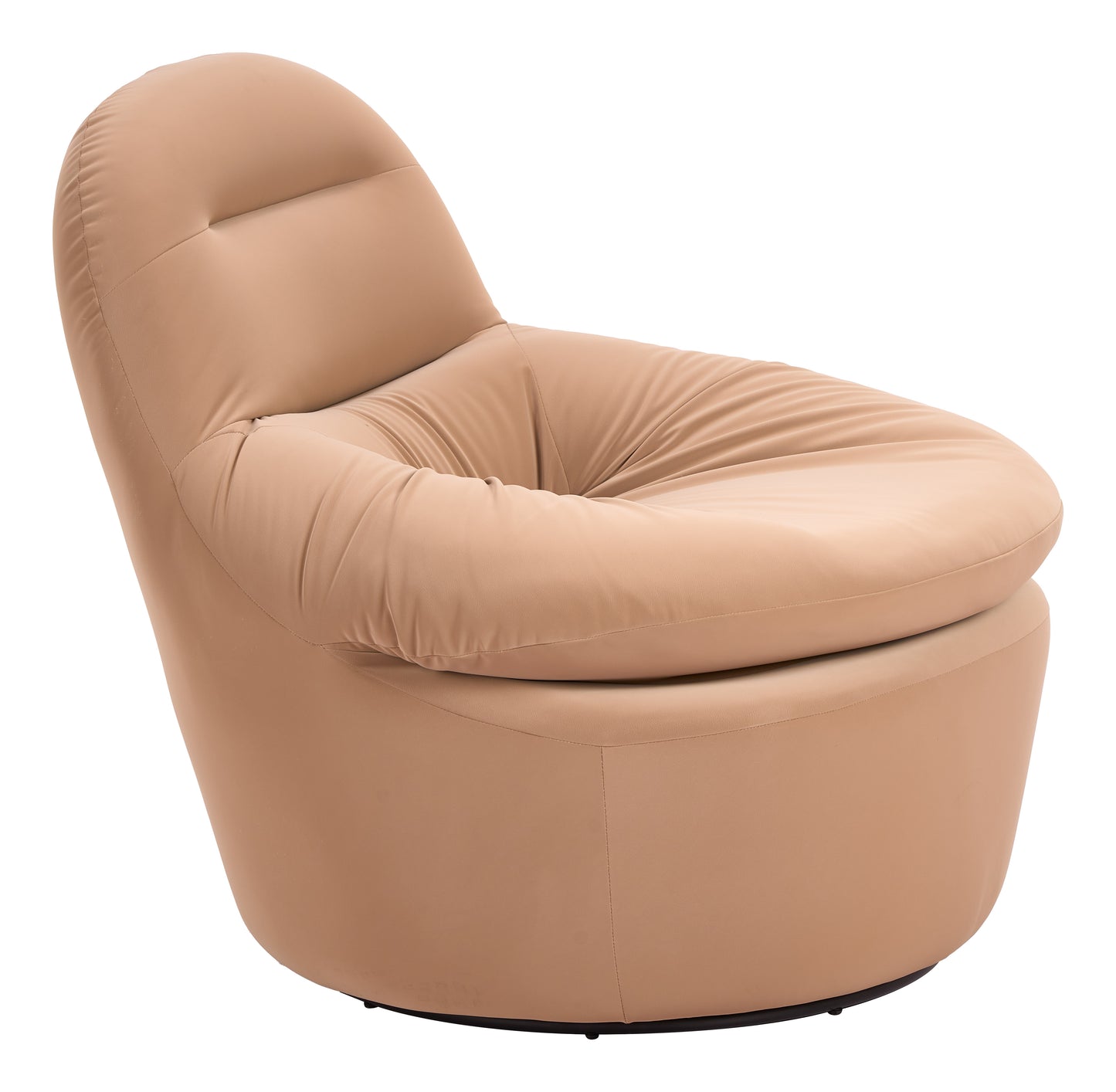 Reva Swivel Chair Tan - 6
