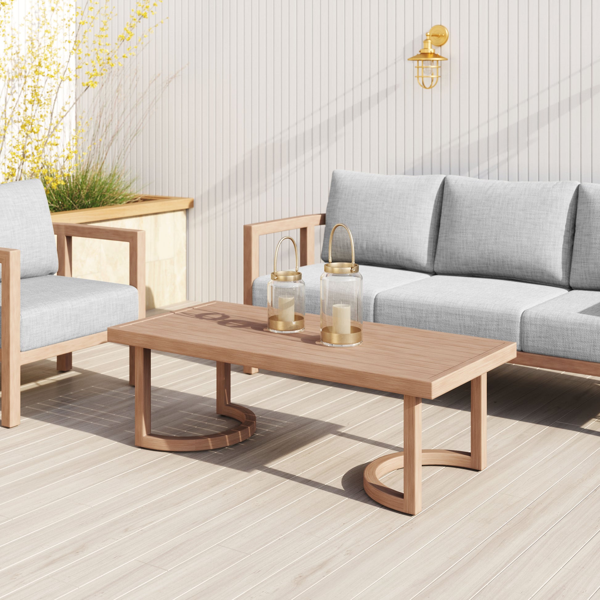 Leto Coffee Table Brown - 6