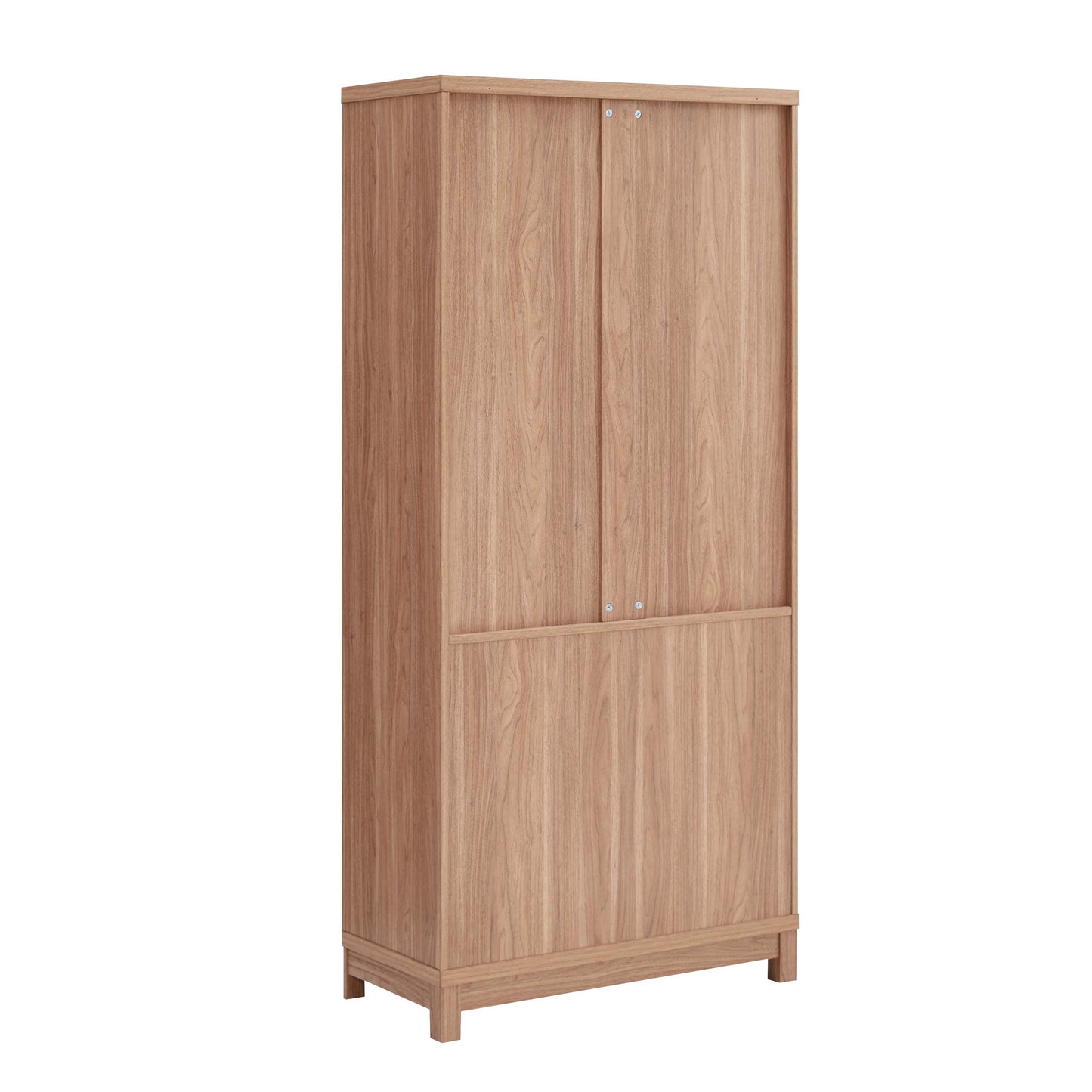 Jodie Mid-Century Modern 31" Bookcase Cabinet in Maple (6-Shelf) - Set of 3 3-BC001-MP