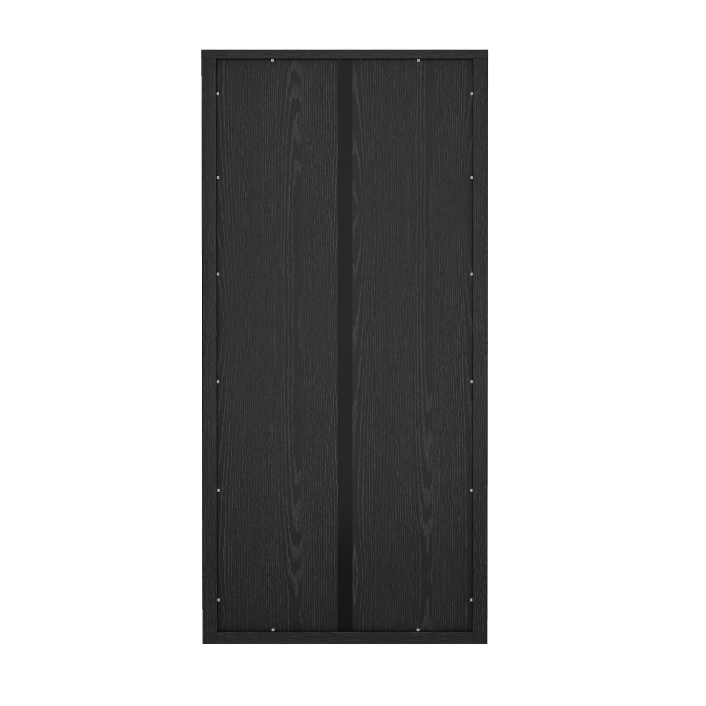 Rivington Modern 38" Bookcase Cabinet in Black - Set of 3 3-BC004-BK