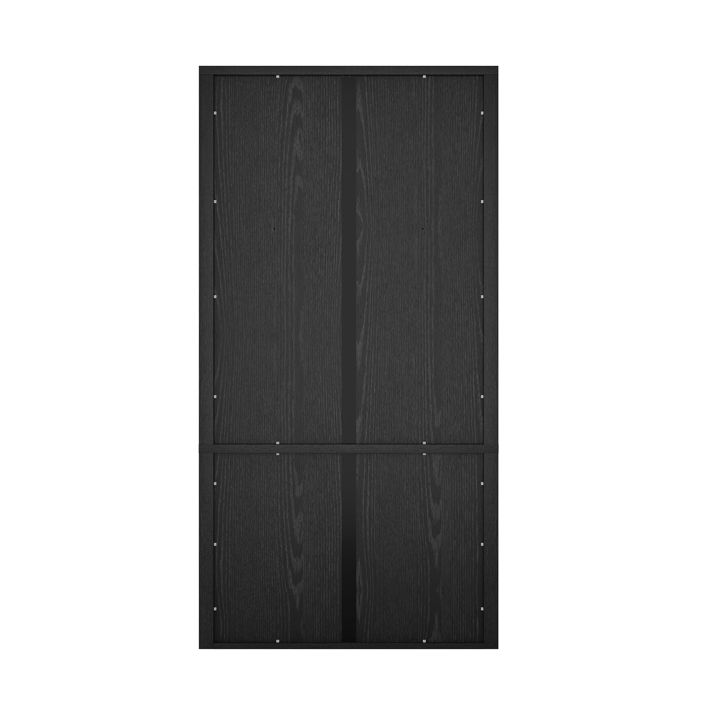 Rivington Modern 40" Bookcase Cabinet in Black - Set of 3 3-BC006-BK